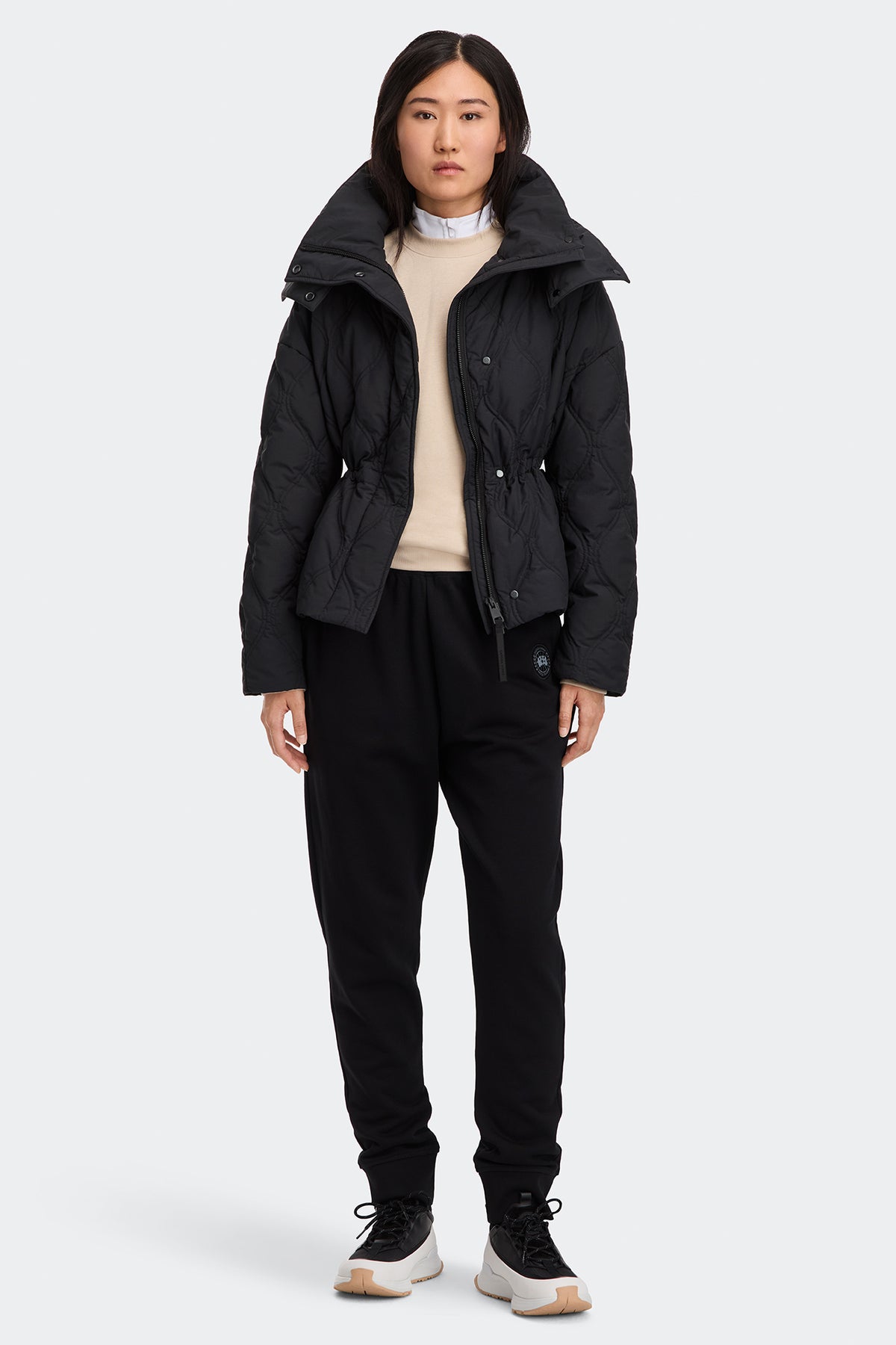 Alessia Jacket - Black 9061 - on_full_body_01