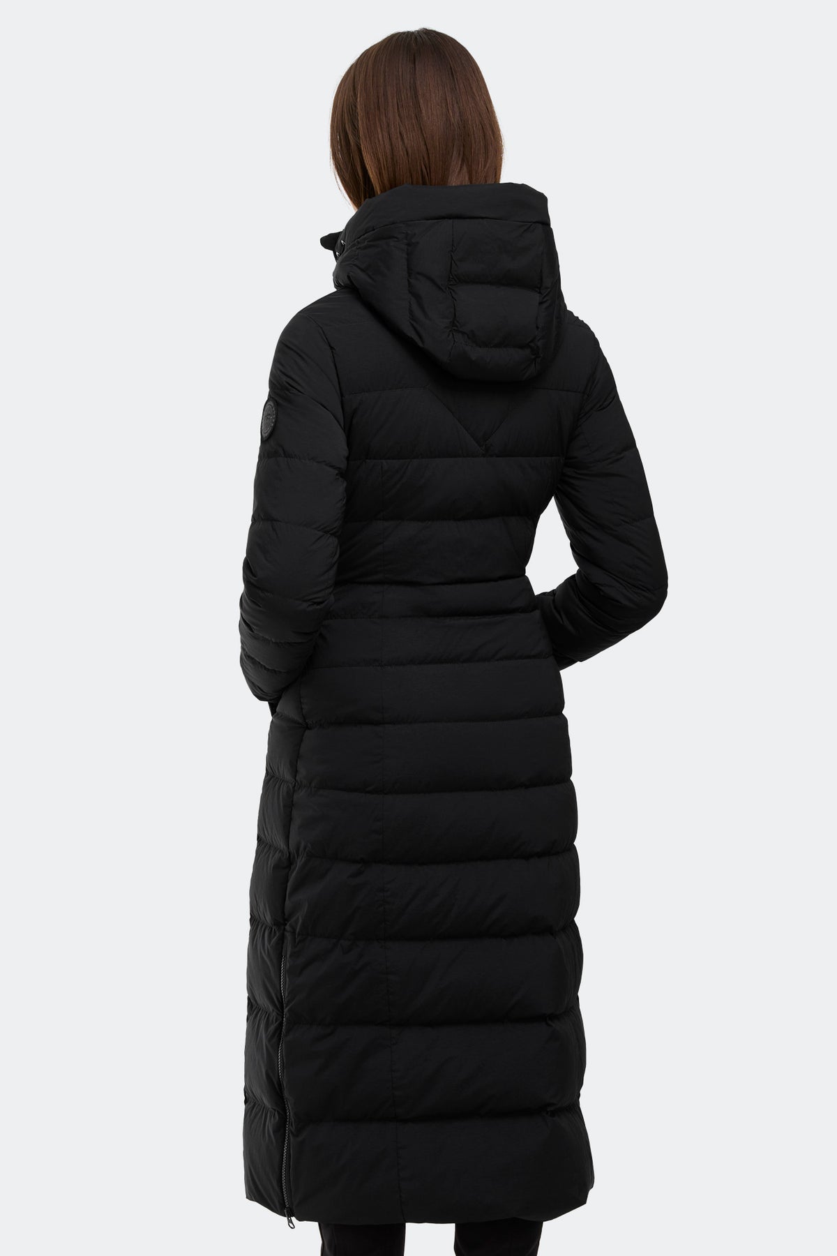 Clair Long Coat - Black 61 - on_back_01