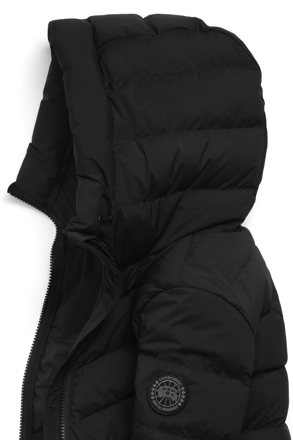 Clair Long Coat - Black 9061 - off_detail_01