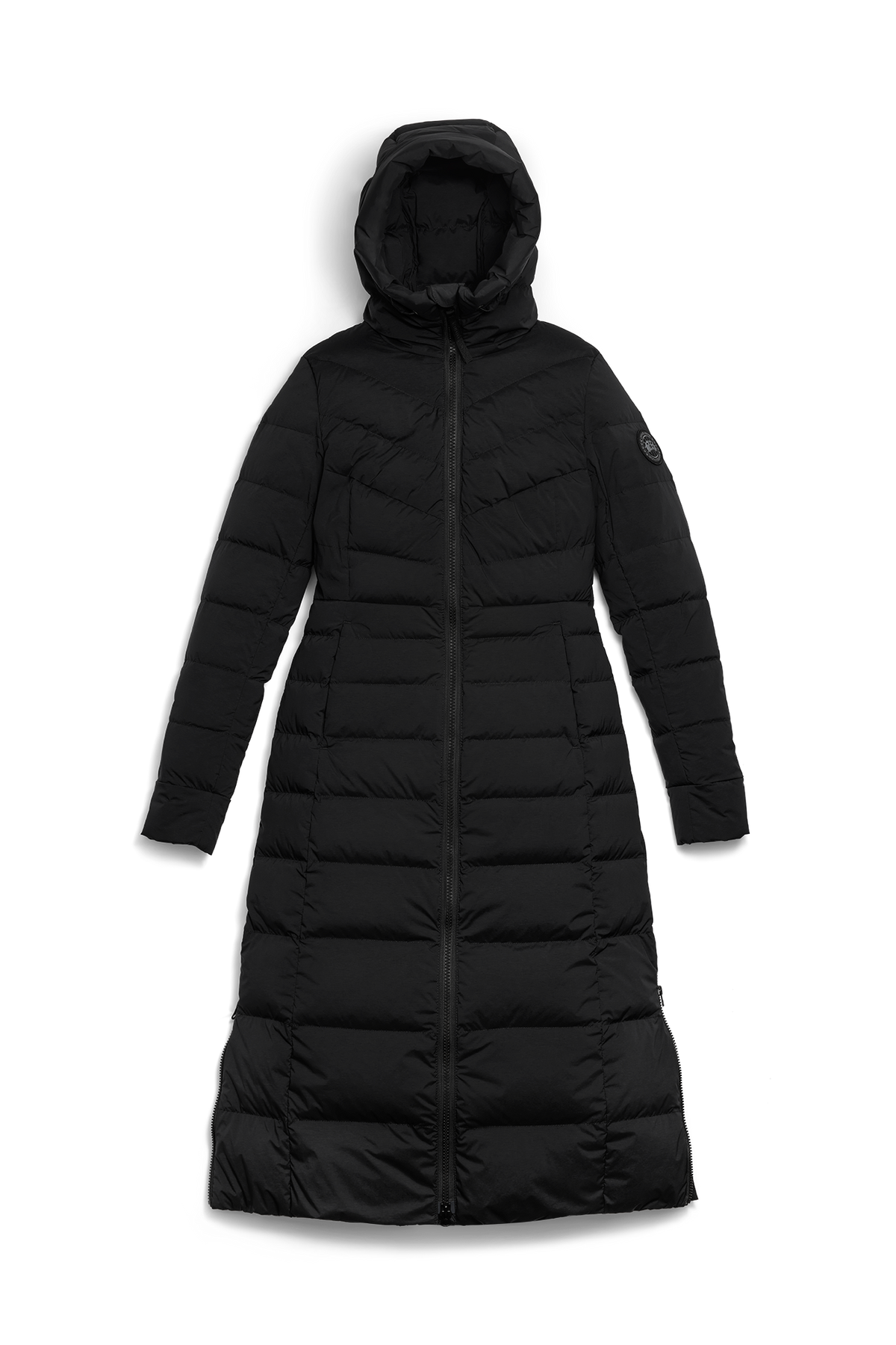 Clair Long Coat - Black 9061 - off_flat_lay_01