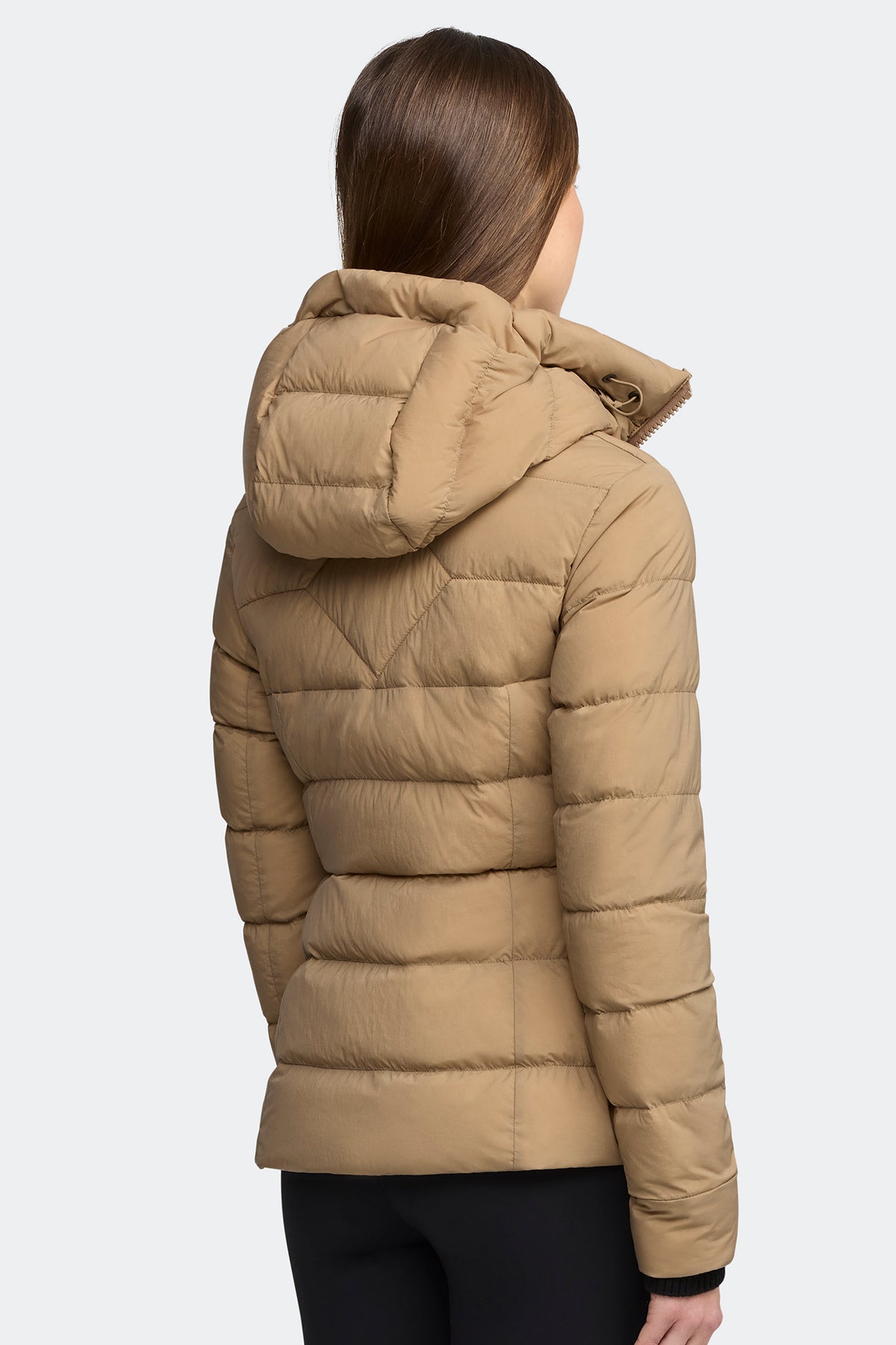 Clair Jacket Black Disc - Desert Sand 1483 - on_back_01