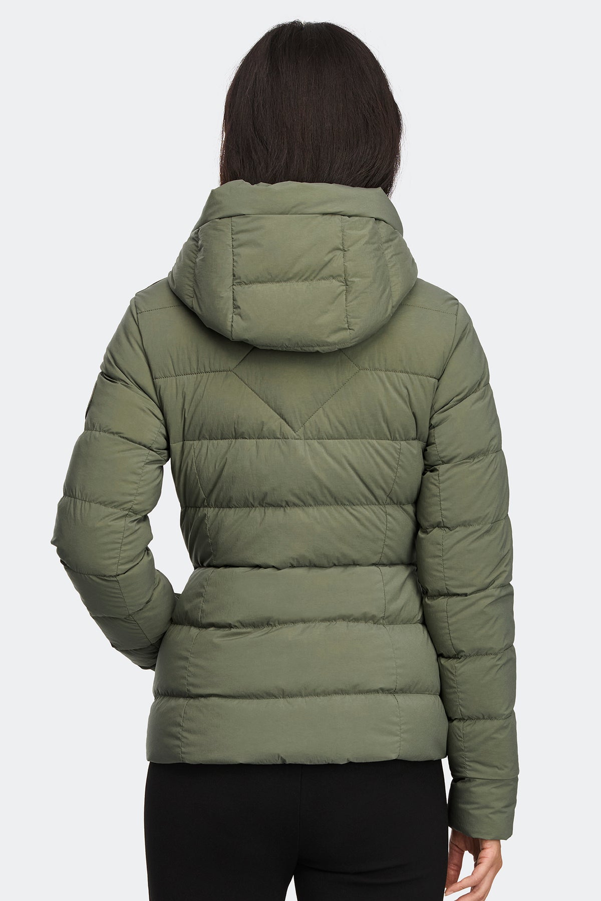 Clair Jacket Tonal Disc - Vireo Green 9126 - on_back_01