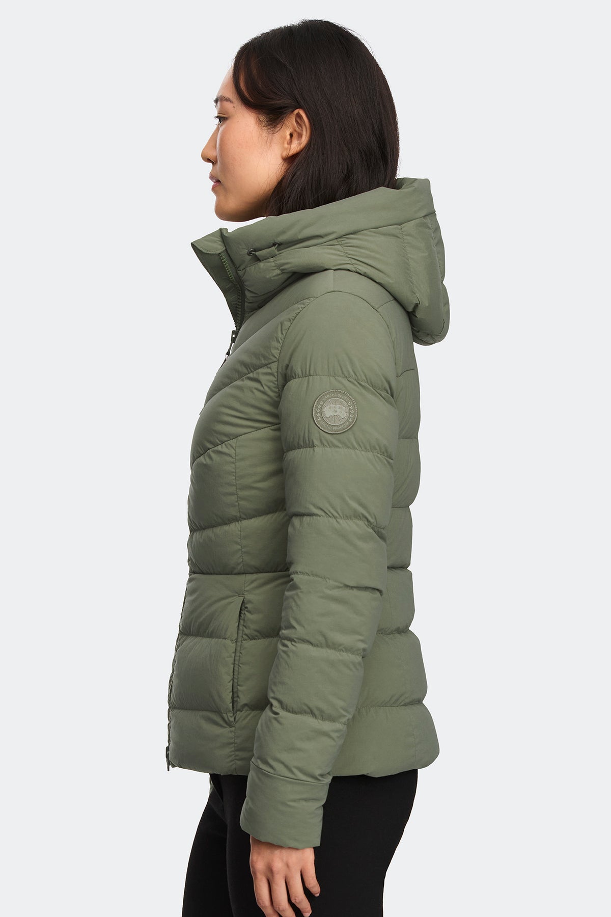 Clair Jacket Tonal Disc - Vireo Green 9126 - on_side_01