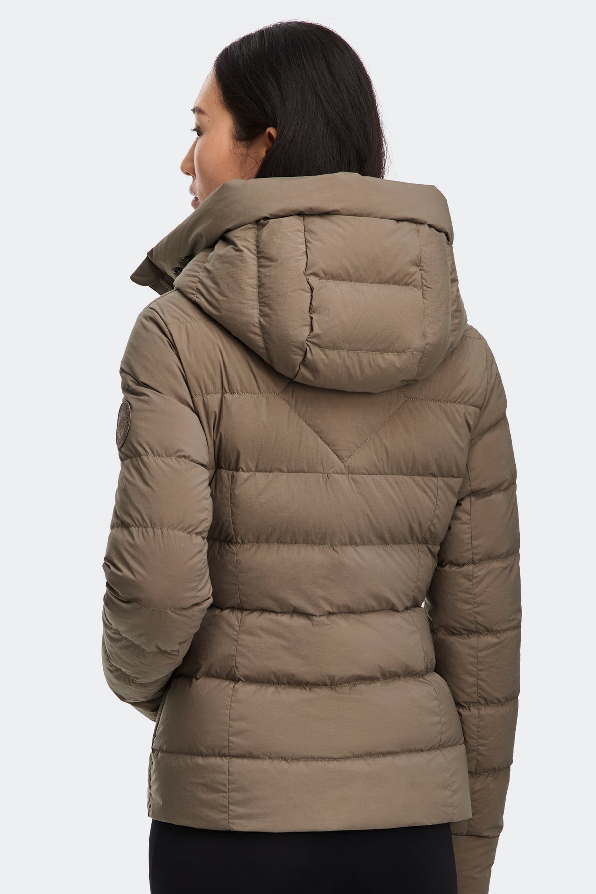 Clair Jacket Tonal Disc - Taupe Grey 9394 - on_back_01