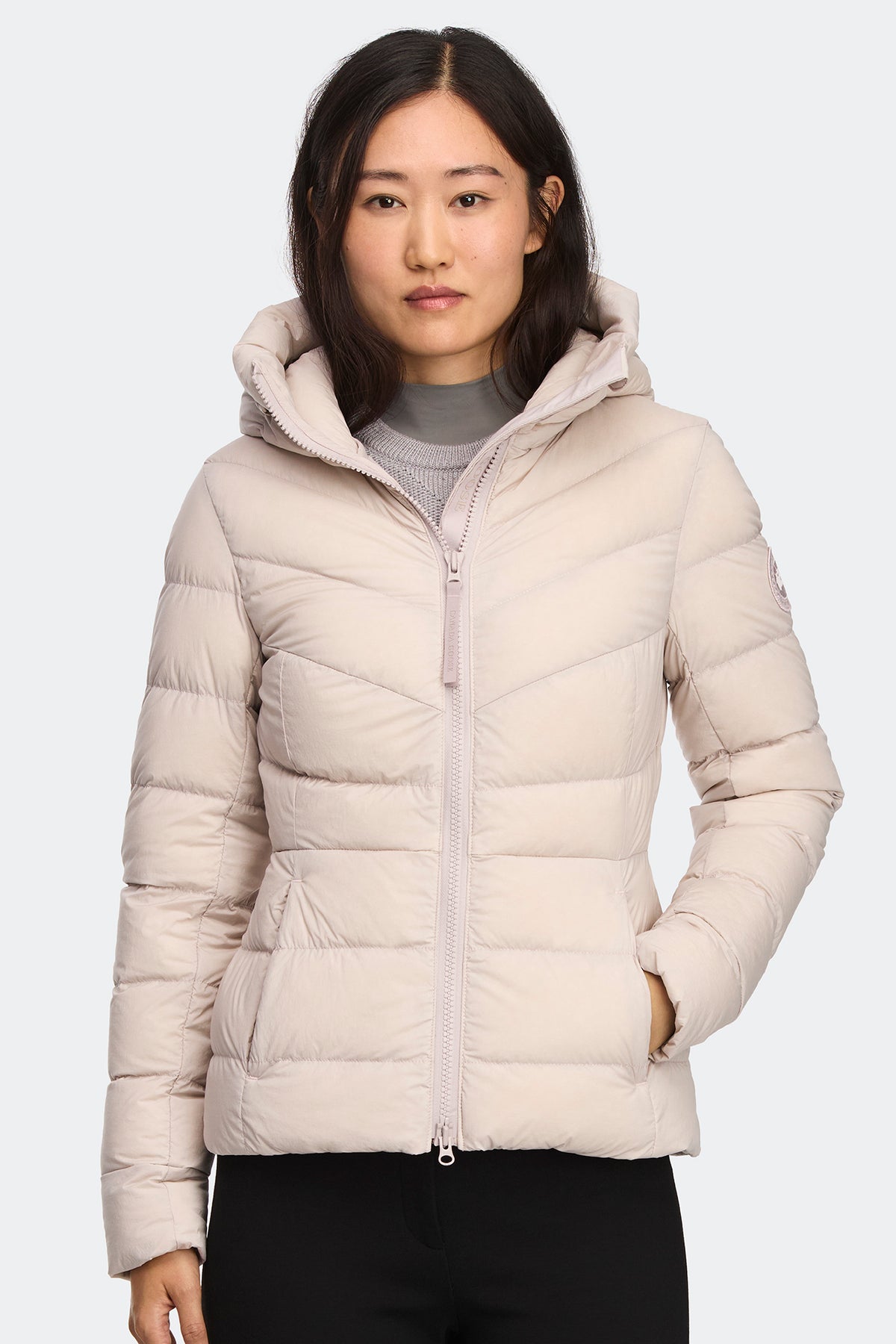 Clair Jacket Tonal Disc - Lucent Rose 9856 - on_front_closed_01