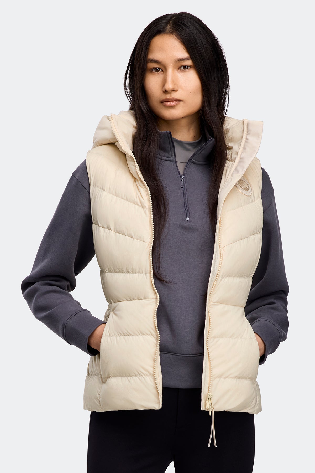 Clair Vest Tonal Disc - Linen 9314 - on_front_01