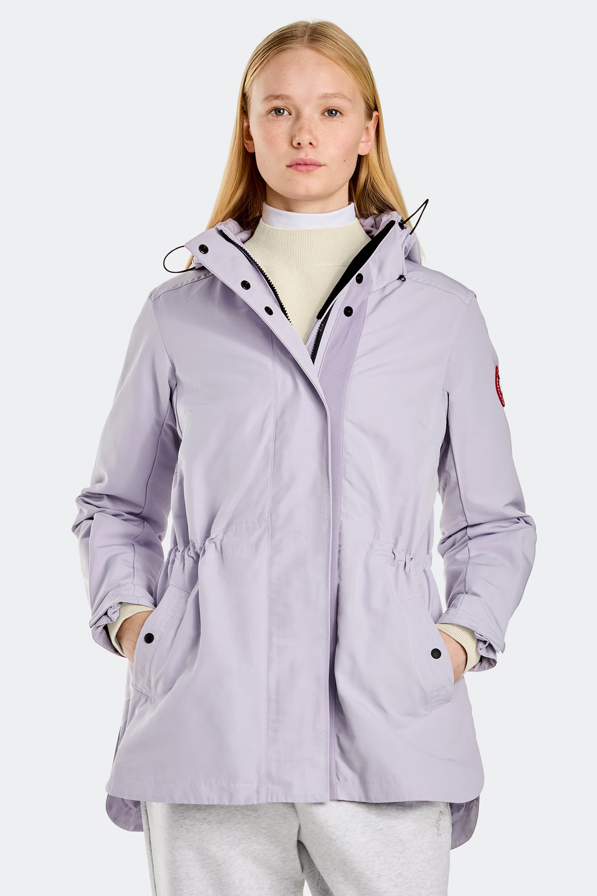 Minden Lightweight Jacket - Lilac Tint 1255 - on_front_closed_01