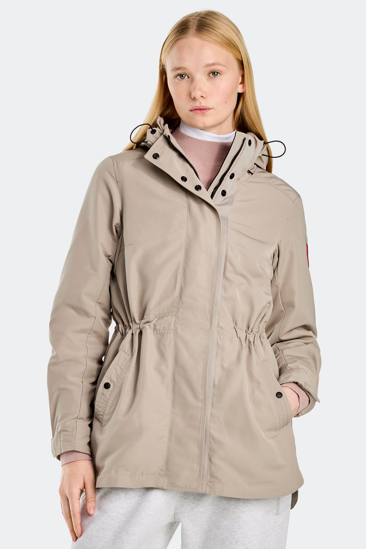 Minden Lightweight Jacket - Limestone 432 - on_front_closed_01