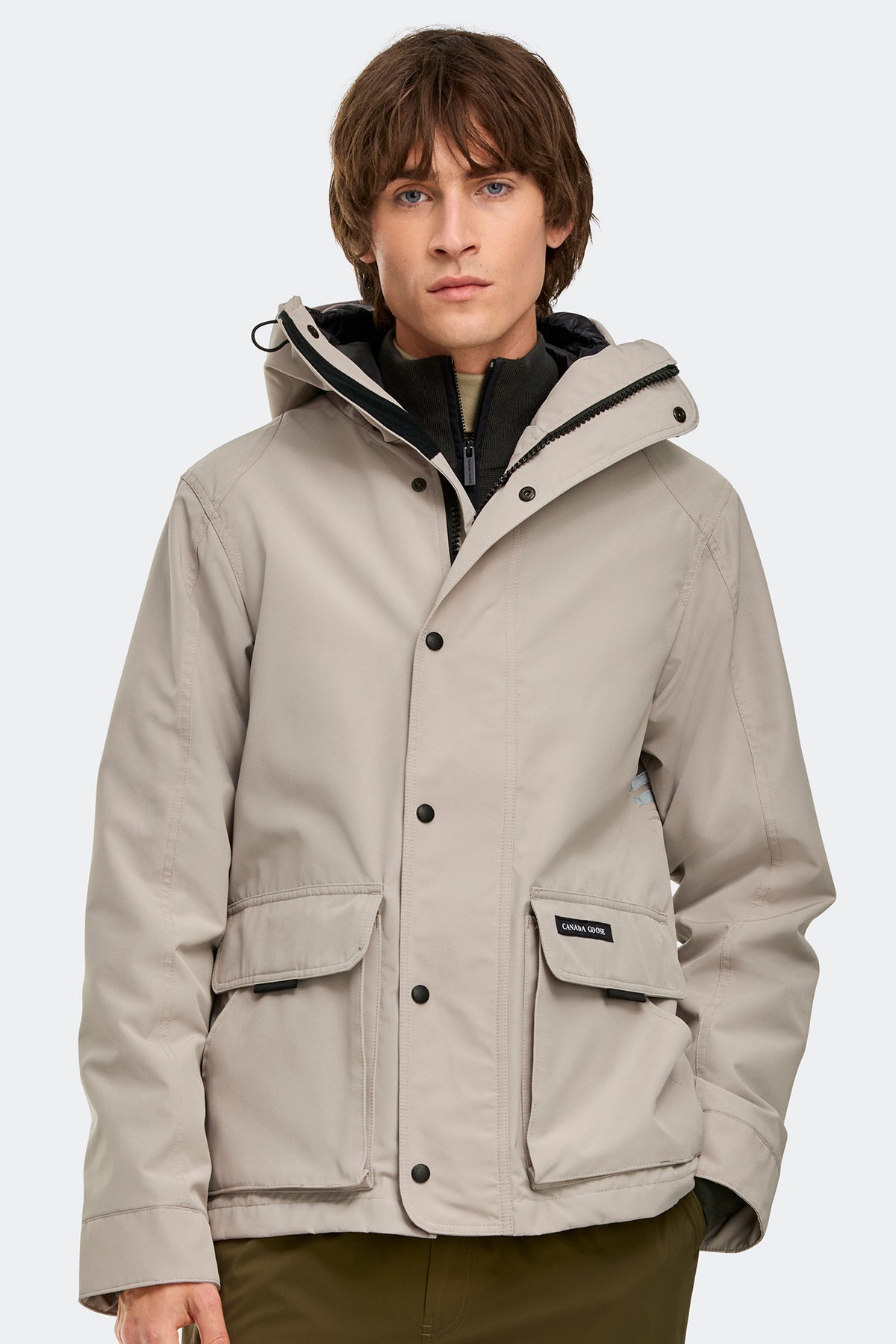 Lockeport Lightweight Jacket - Limestone 432 - on_front_closed_01
