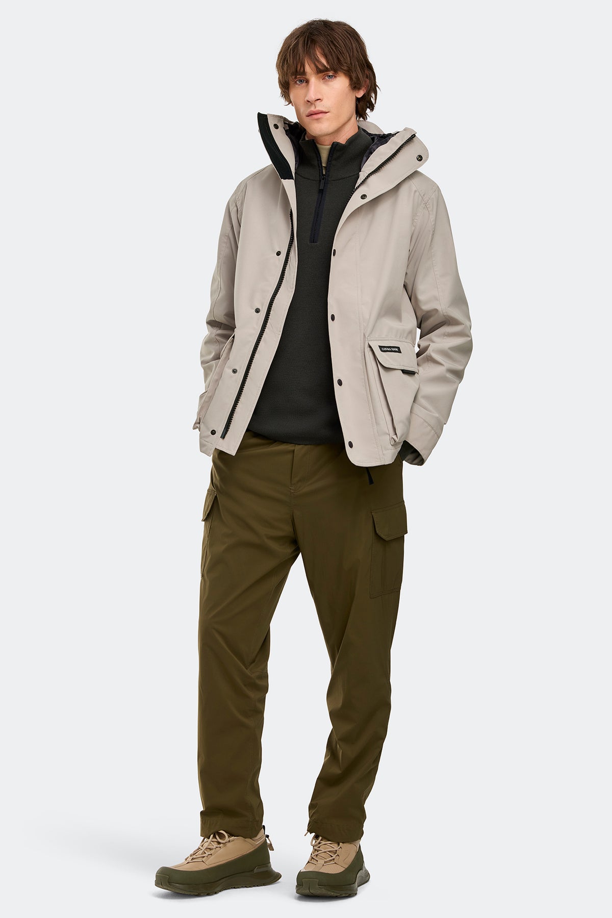 Lockeport Lightweight Jacket - Limestone 432 - on_full_body_01