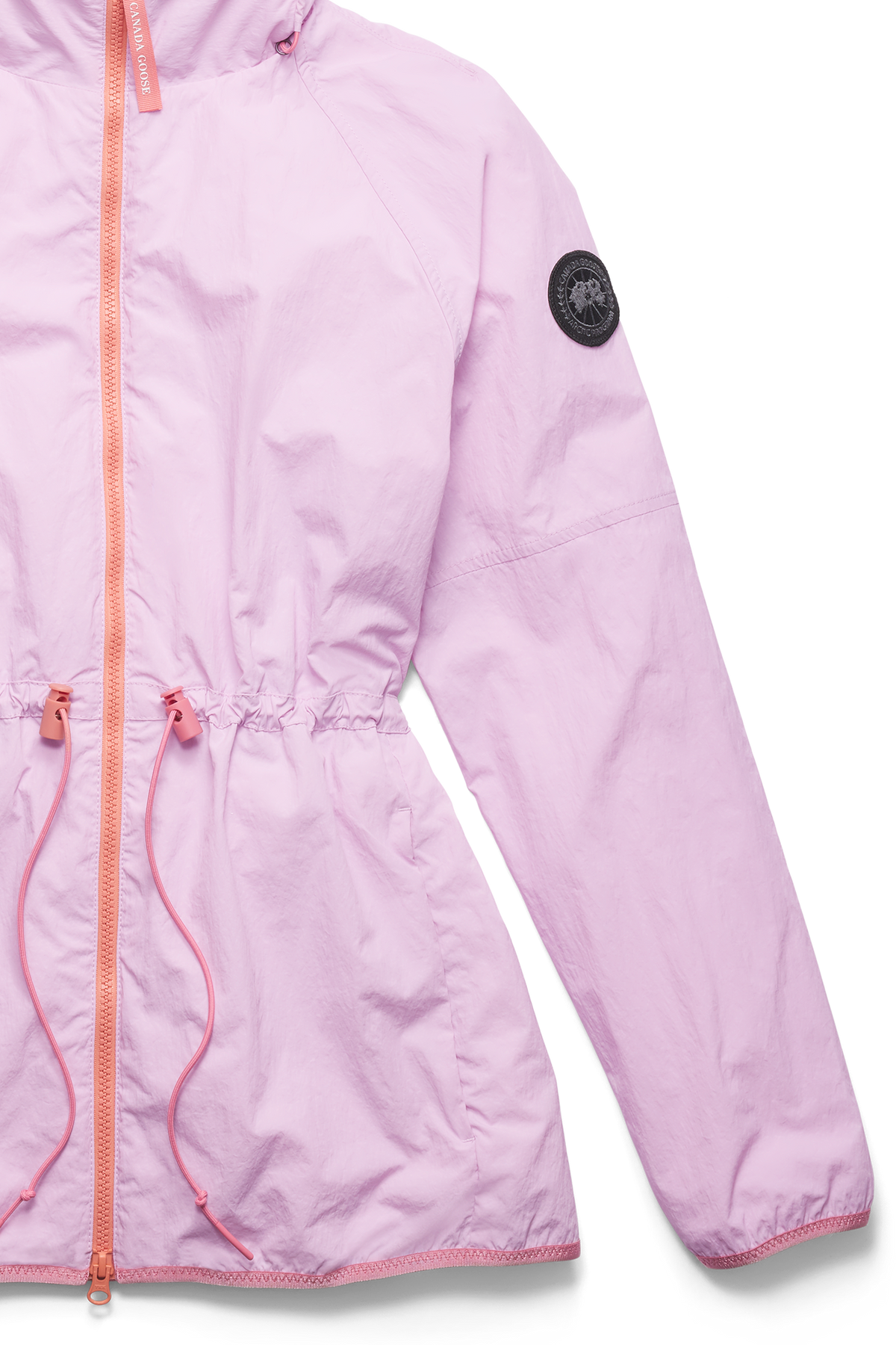 Lundell Jacket Black Disc - Sunset Pink 1254 - off_detail_01