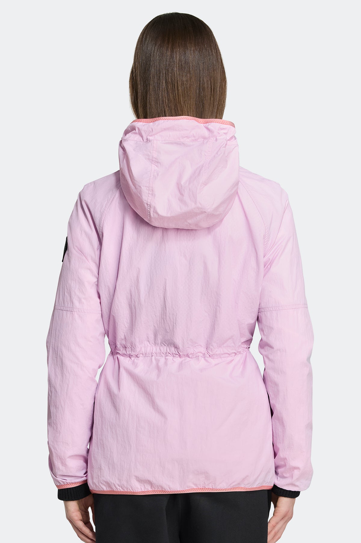 Lundell Jacket Black Disc - Sunset Pink 1254 - on_back_01