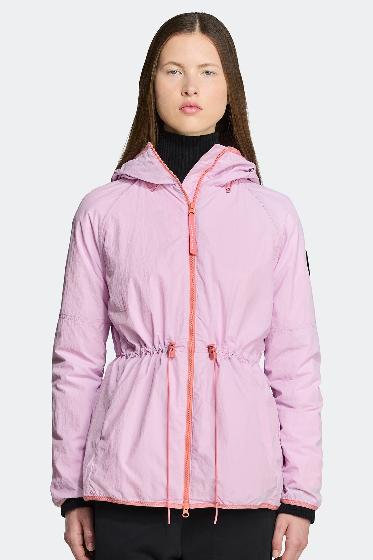 Lundell Jacket Black Disc - Sunset Pink 1254 - on_front_closed_01