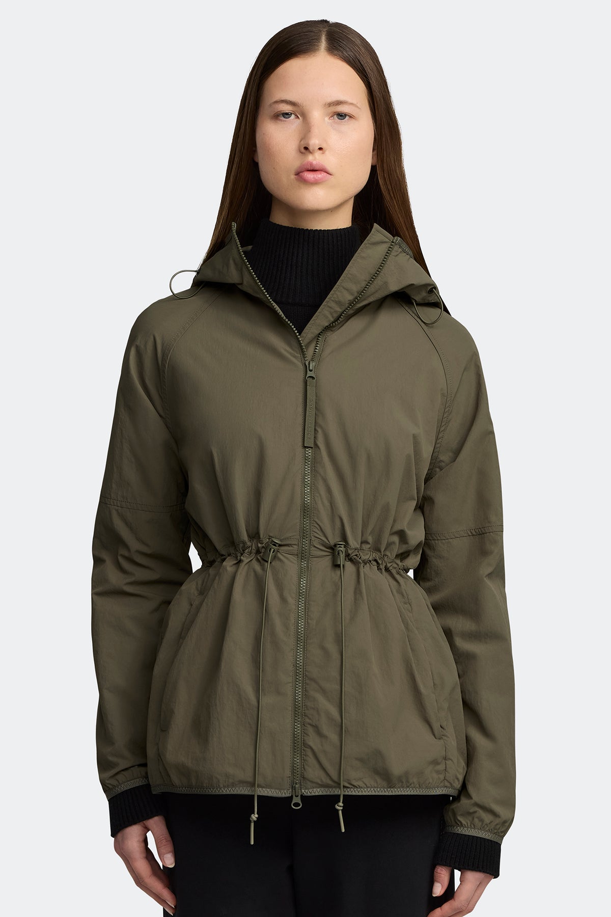 Lundell Jacket Black Disc - Smokey Sage 1664 - on_front_closed_01