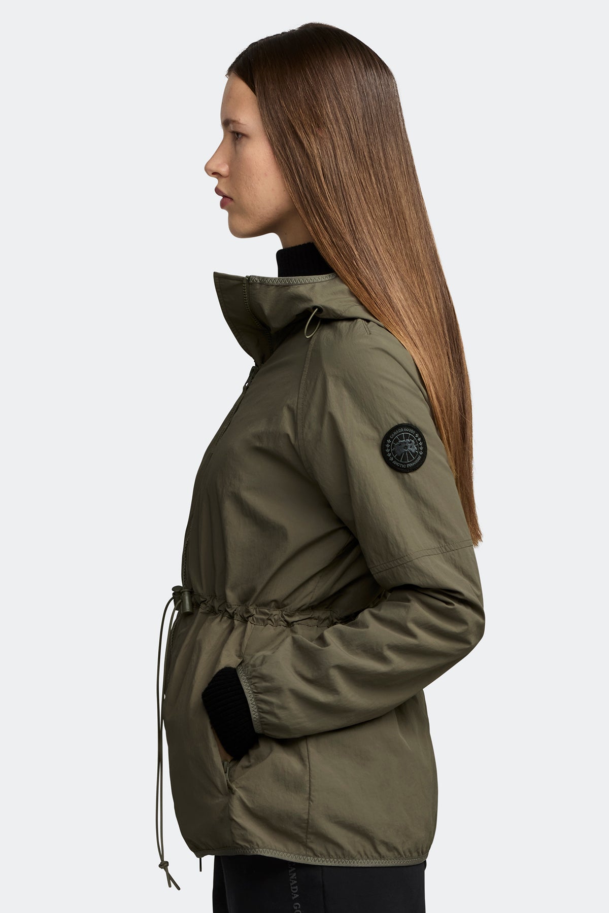 Lundell Jacket Black Disc - Smokey Sage 1664 - on_side_01