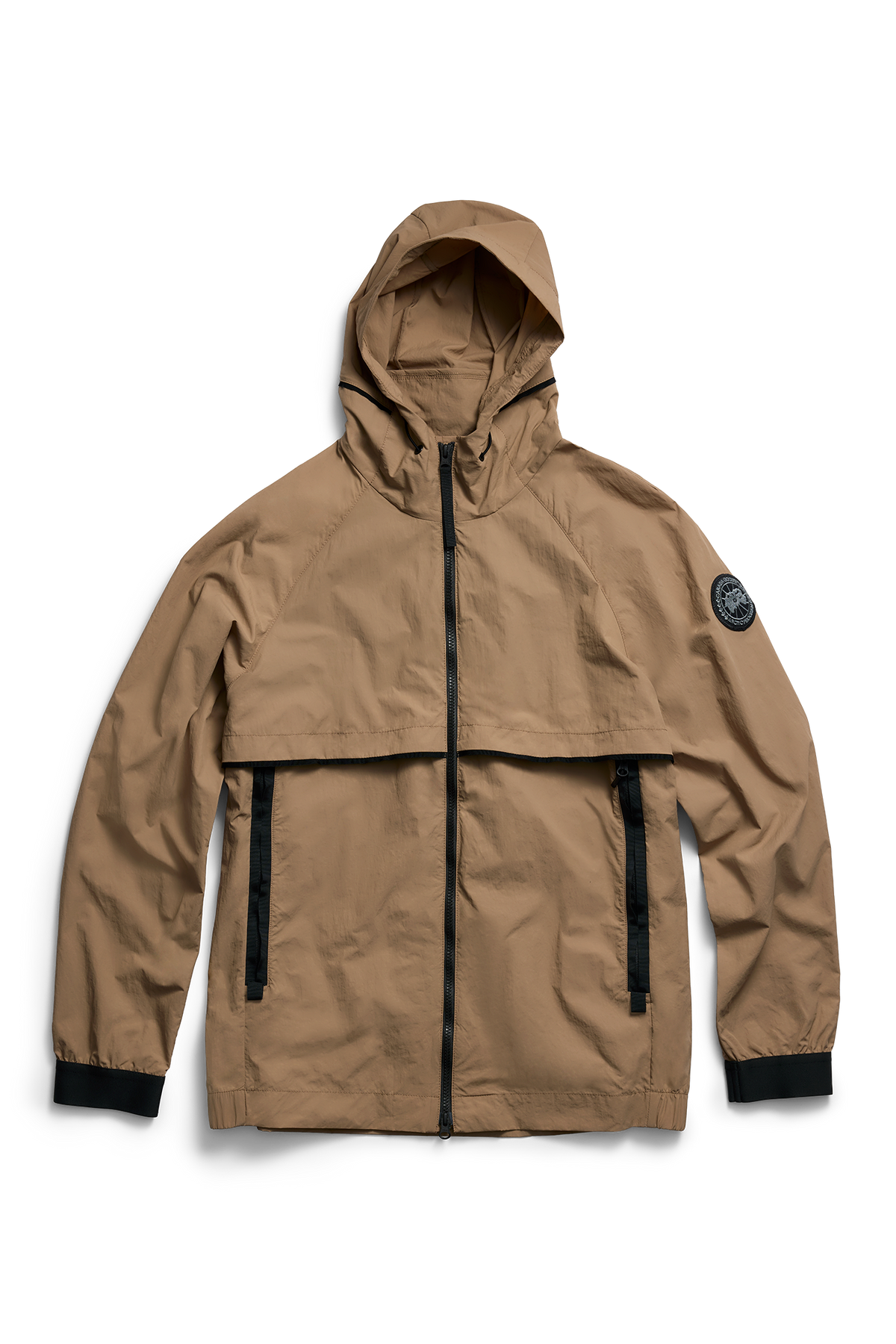 Faber Lightweight Jacket Black Disc - Desert Sand 1483 - off_flat_lay_01