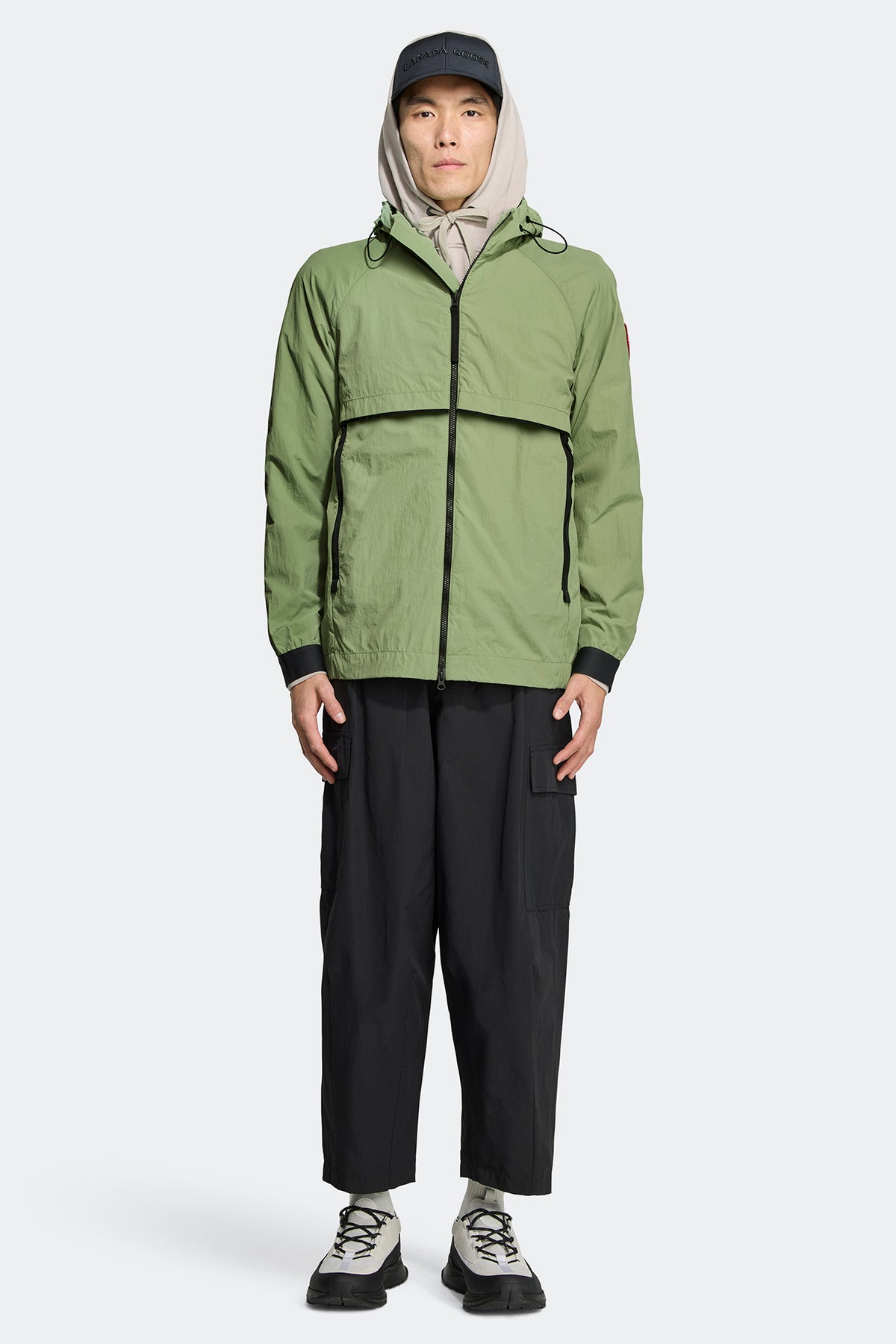 Faber Lightweight Jacket - Cedar Green 1481 - on_full_body_01