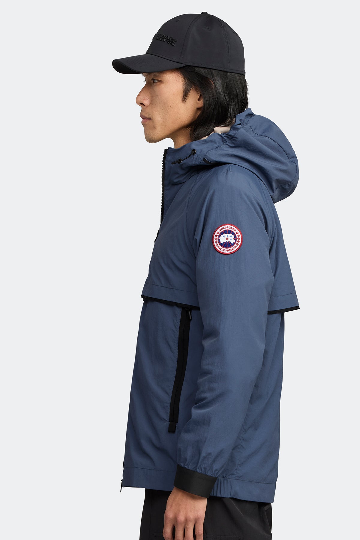 Faber Lightweight Jacket - Ozone Blue 222 - on_side_01