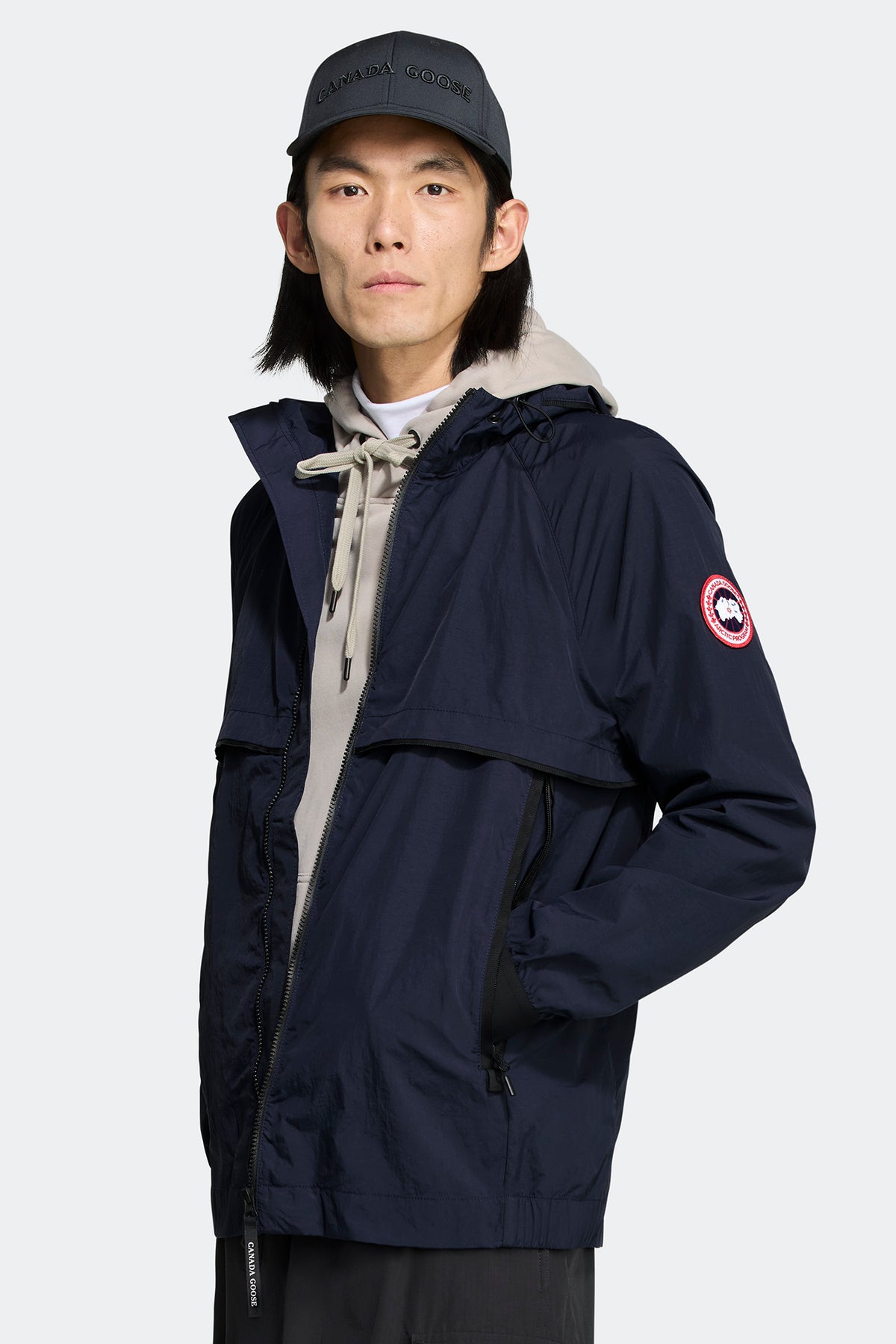Faber Lightweight Jacket - Atlantic Navy 63 - on_front_open_01
