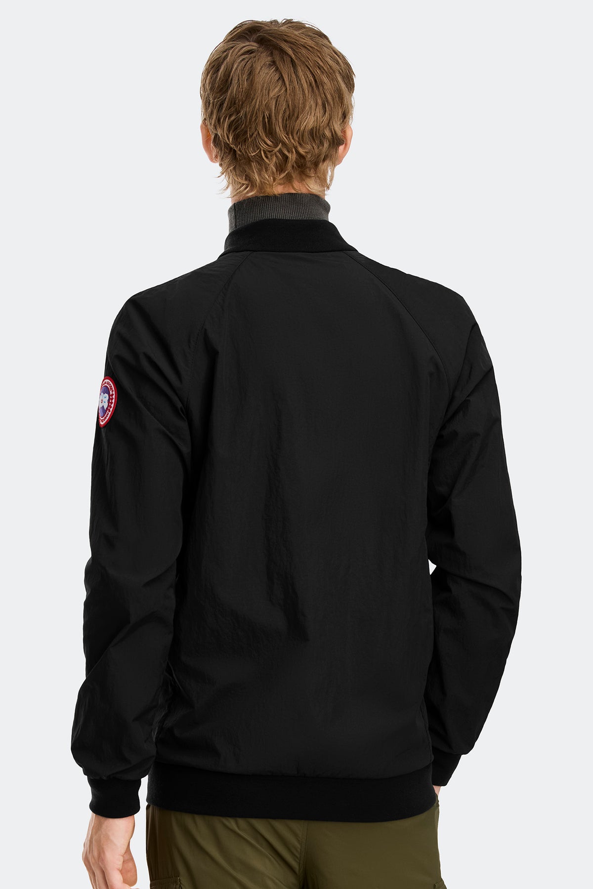 Faber Lightweight Bomber - Black 61 - on_back_01