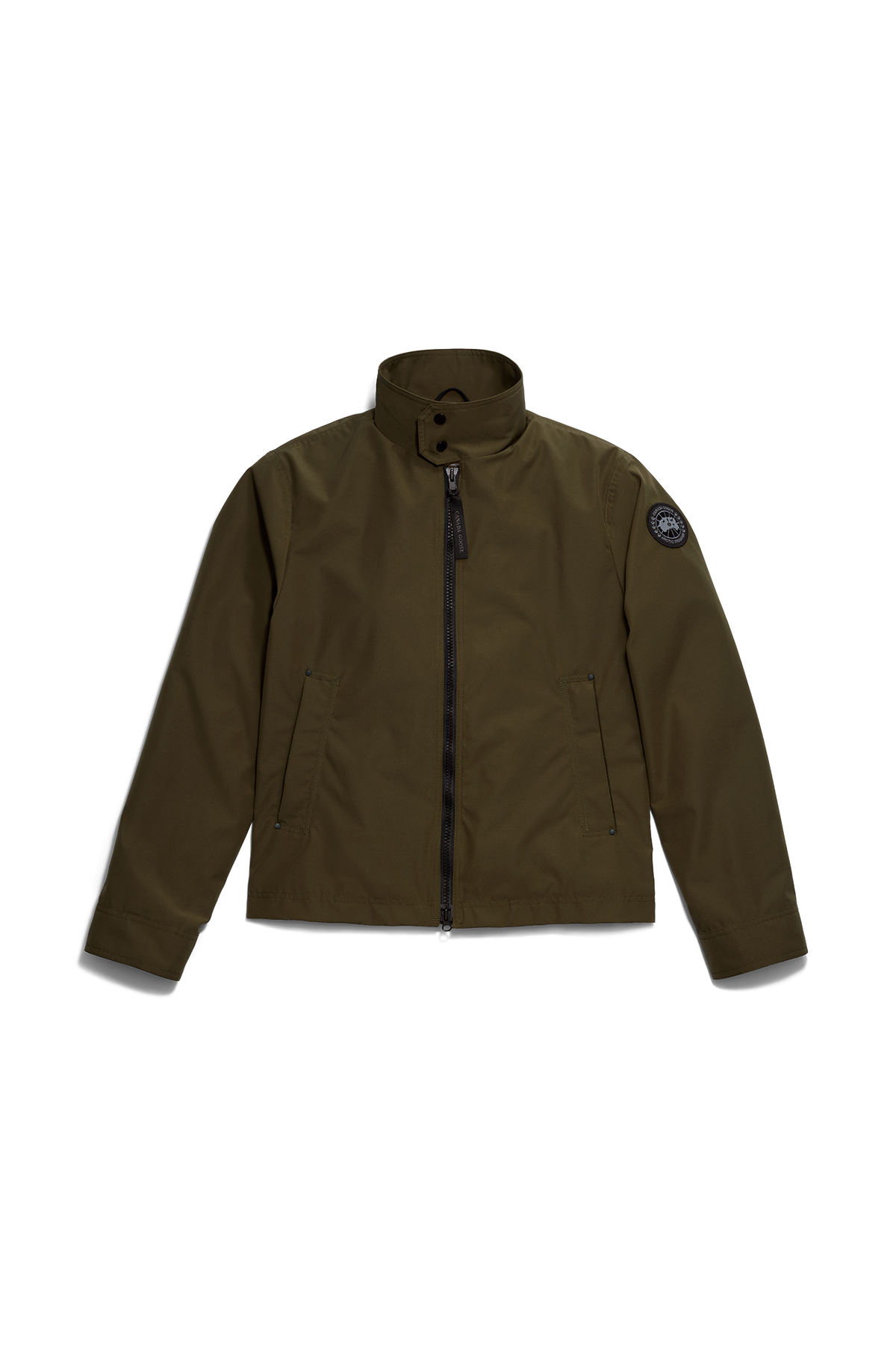 Rosedale Lightweight Jacket Black Disc - Military Green 49 - off_flat_lay_01