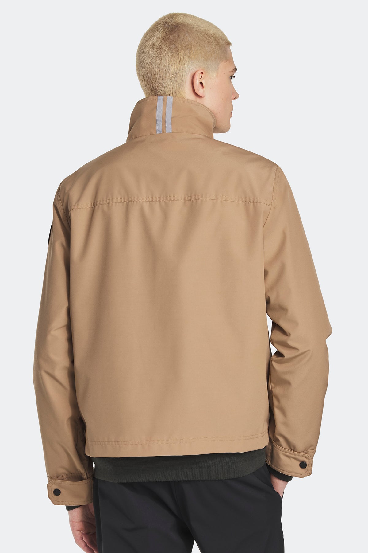 Rosedale Lightweight Jacket Black Disc - Desert Sand 9311 - on_back_01