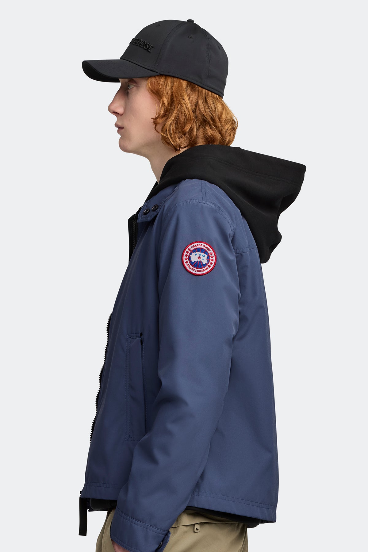 Rosedale Lightweight Jacket - Ozone Blue 222 - on_side_01
