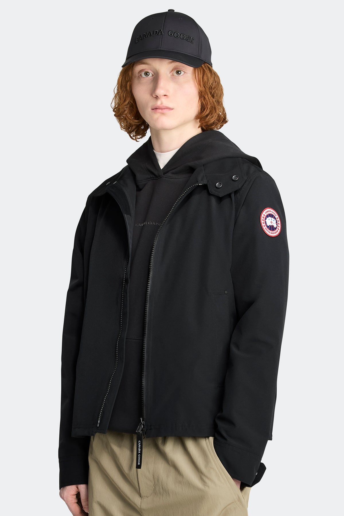 Rosedale Lightweight Jacket - Black 61 - on_front_open_01