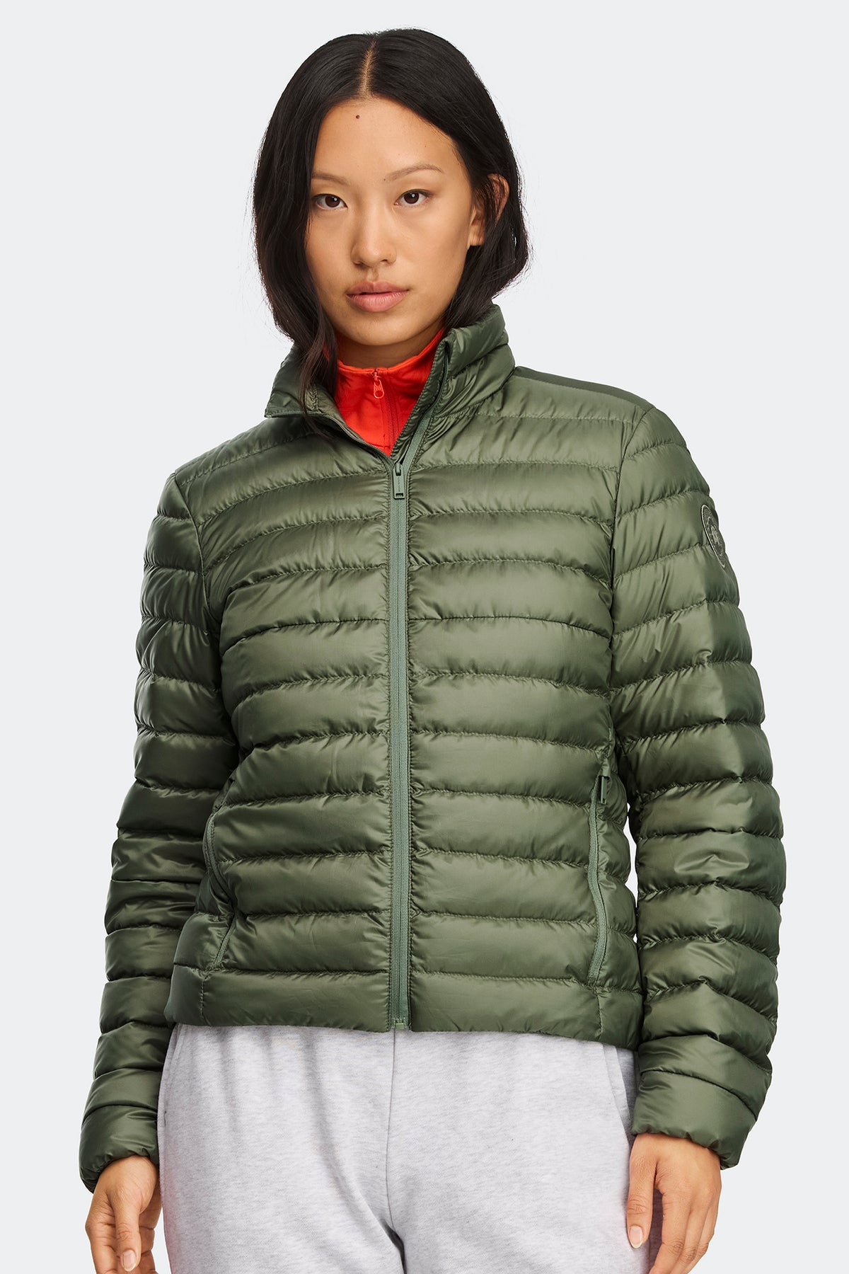 Aethera Jacket Tonal Disc - Vireo Green 9126 - on_front_closed_01