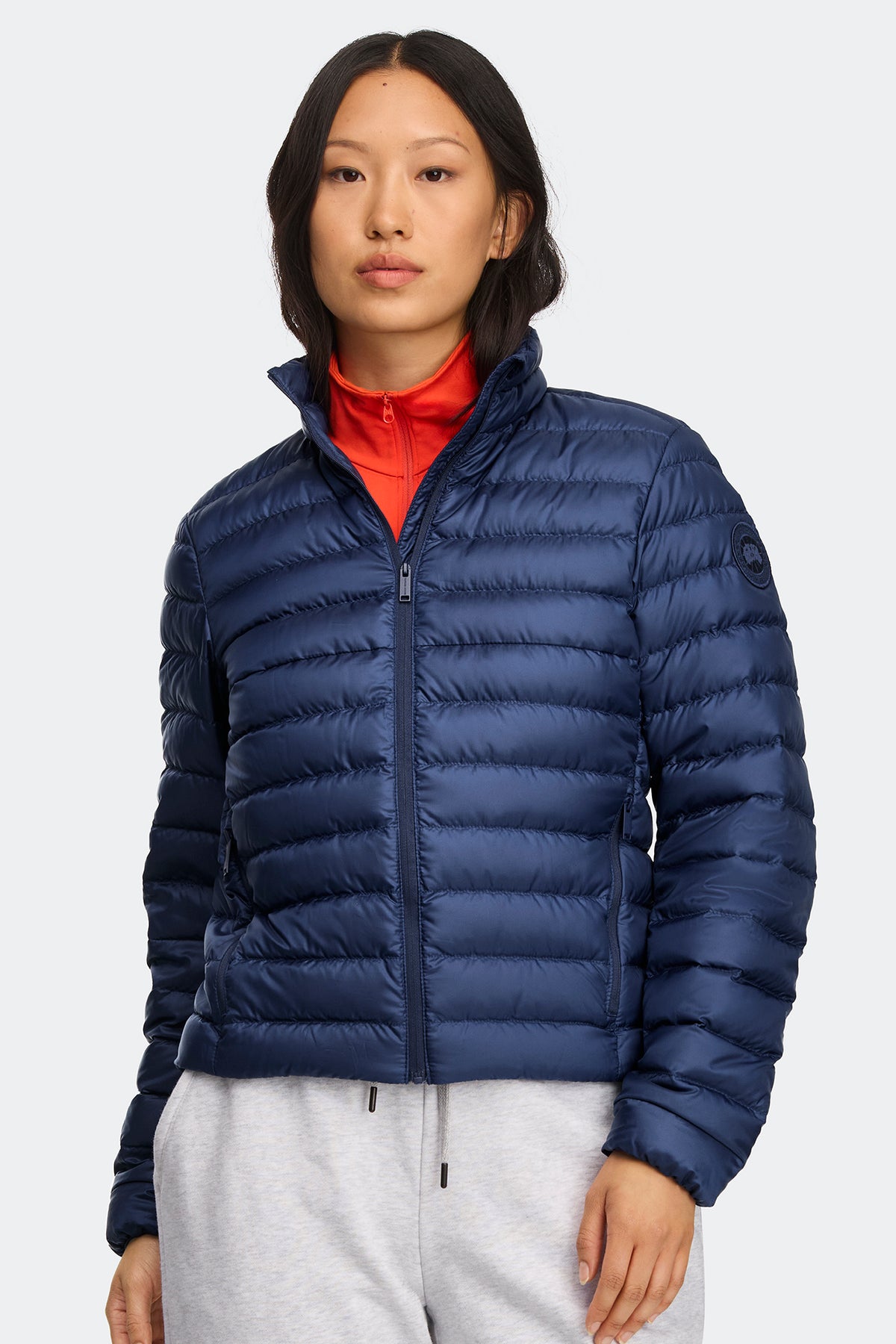 Aethera Jacket Tonal Disc - Oxford Navy 9841 - on_front_closed_01