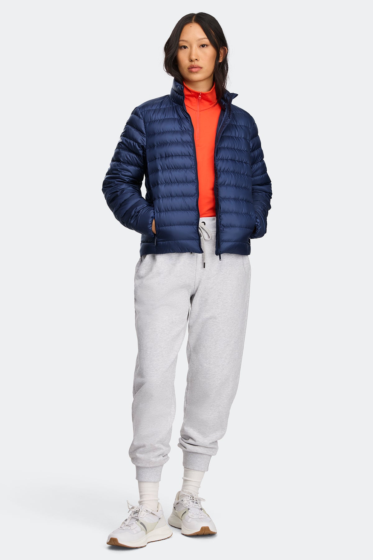 Aethera Jacket Tonal Disc - Oxford Navy 9841 - on_full_body_01