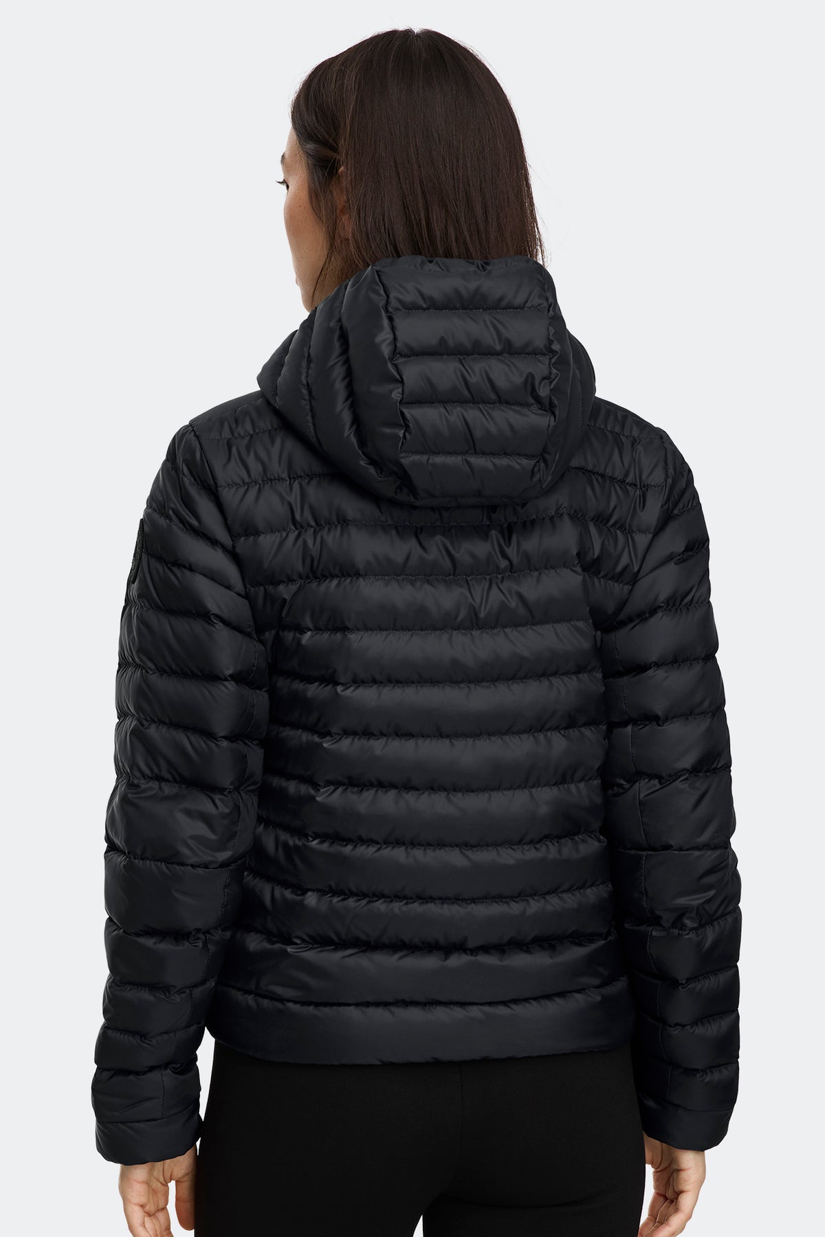 Aethera Hoodie Tonal Disc - Black 9061 - on_back_01