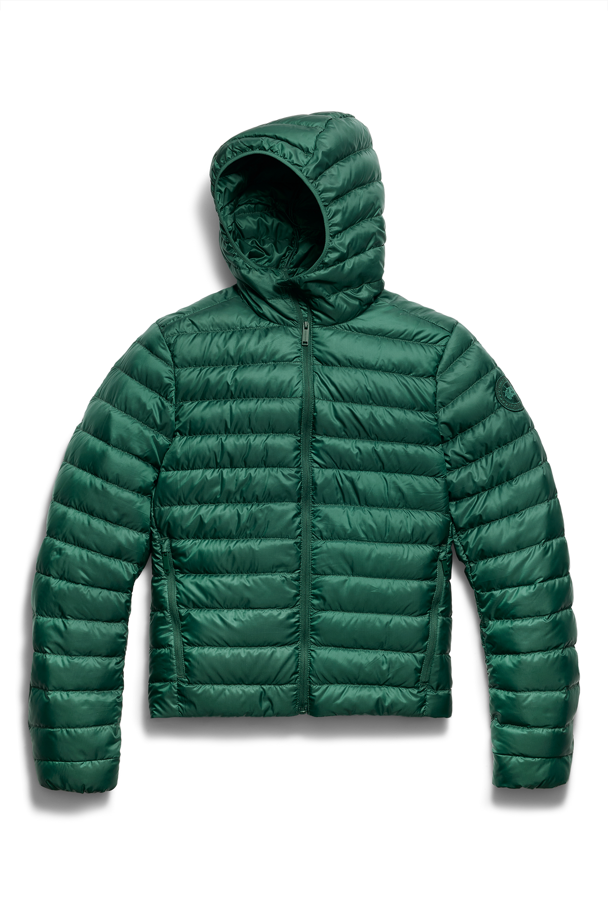 Aethera Hoodie Tonal Disc - Glade Green 9848 - off_flat_lay_01