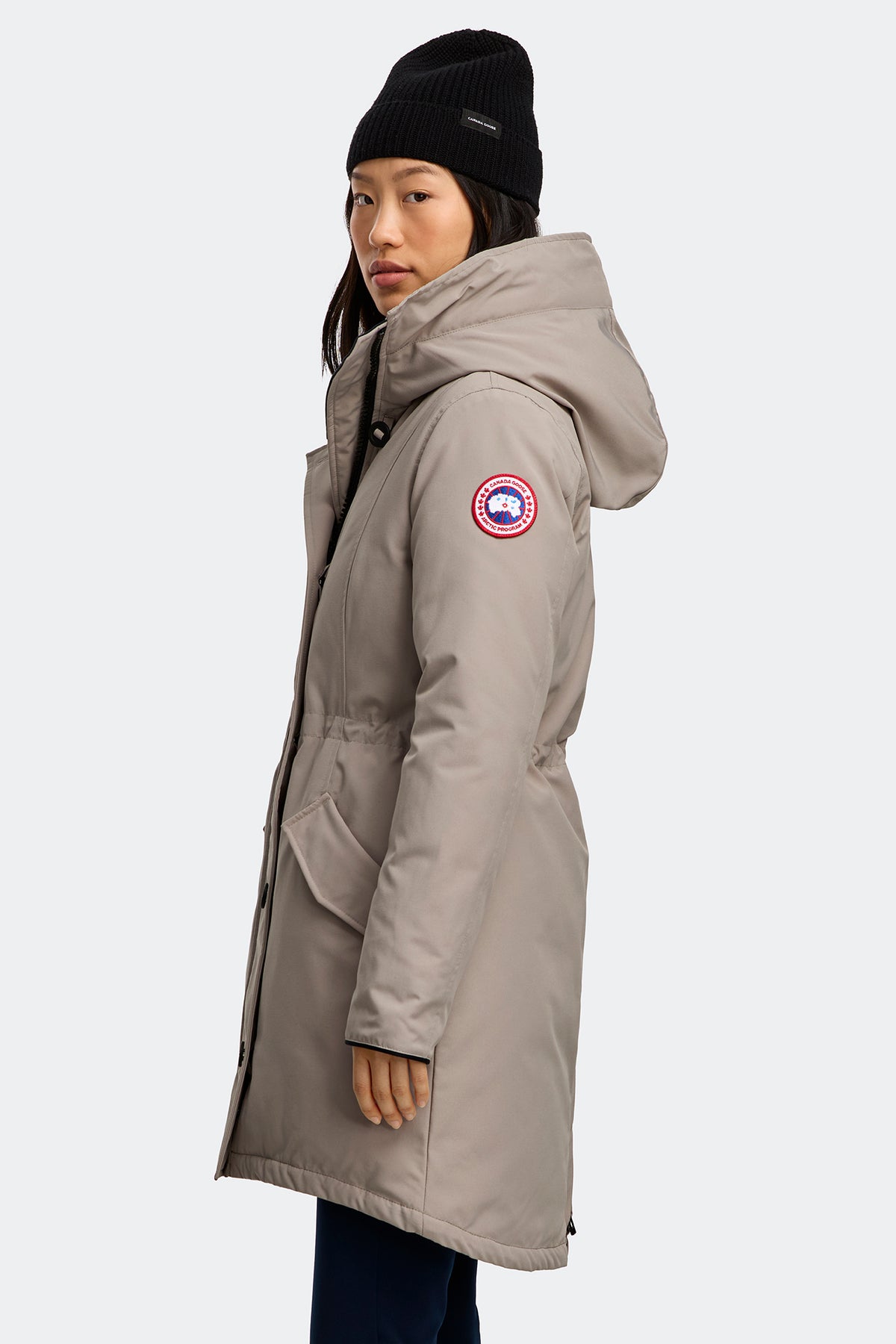 Rossclair Parka - Limestone 432 - on_side_01