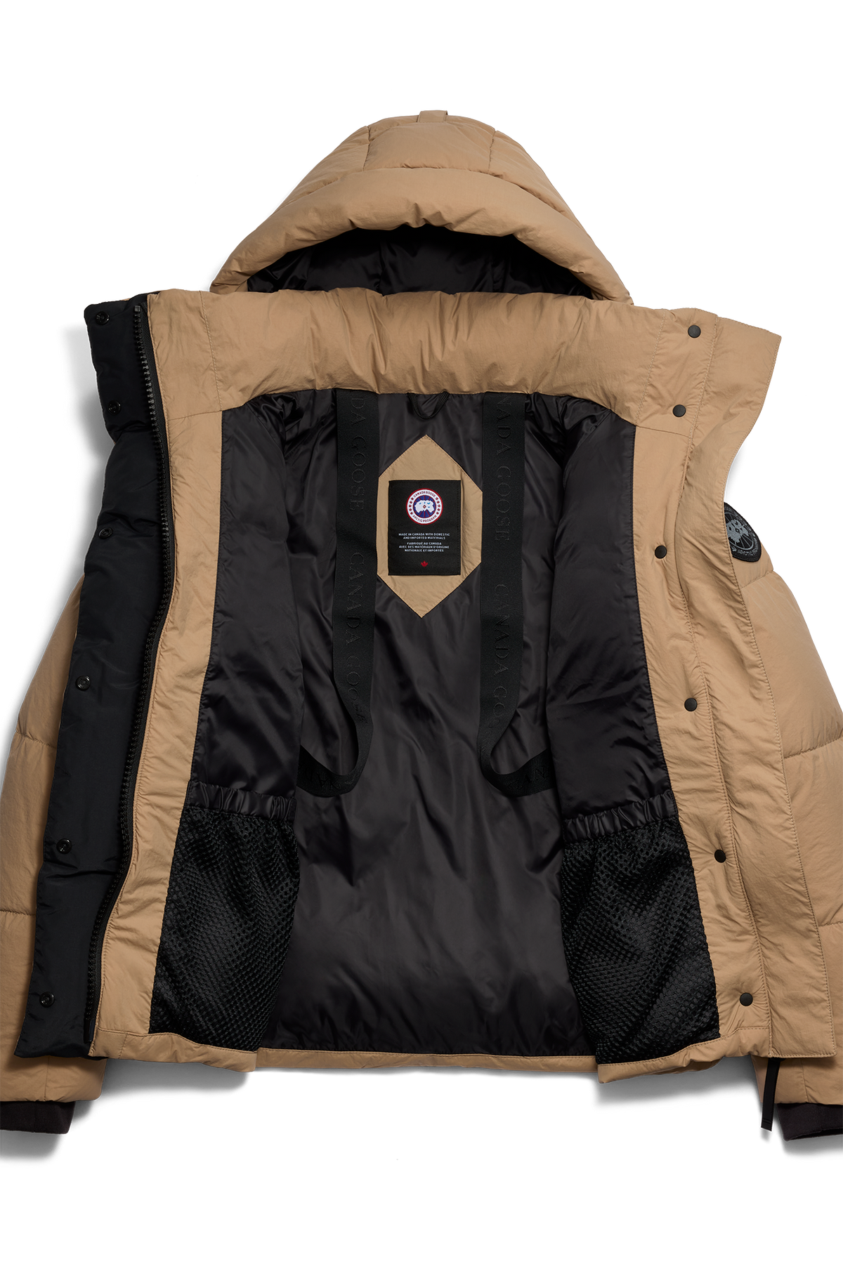 Junction Parka Black Disc - Desert Sand 1483 - off_detail_01