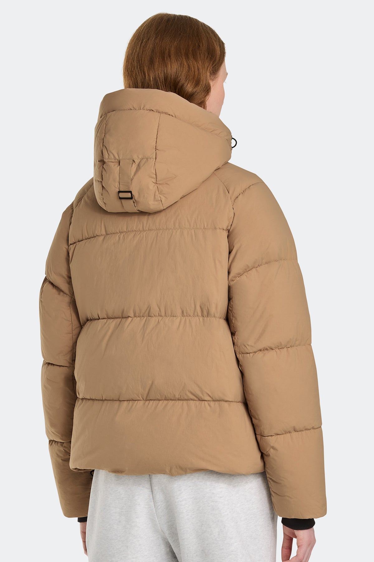 Junction Parka Black Disc - Desert Sand 1483 - on_back_01