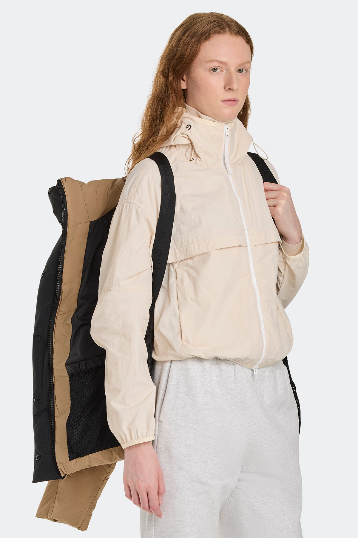 Junction Parka Black Disc - Desert Sand 1483 - on_detail_01