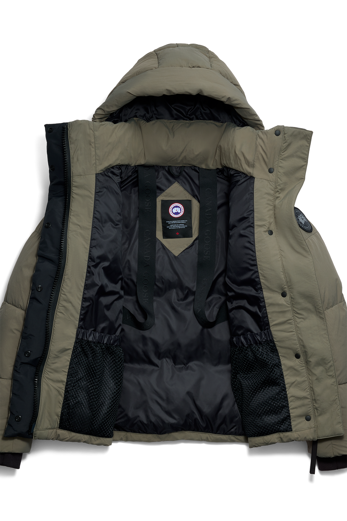 Junction Parka Black Disc - Smokey Sage 1664 - off_detail_01
