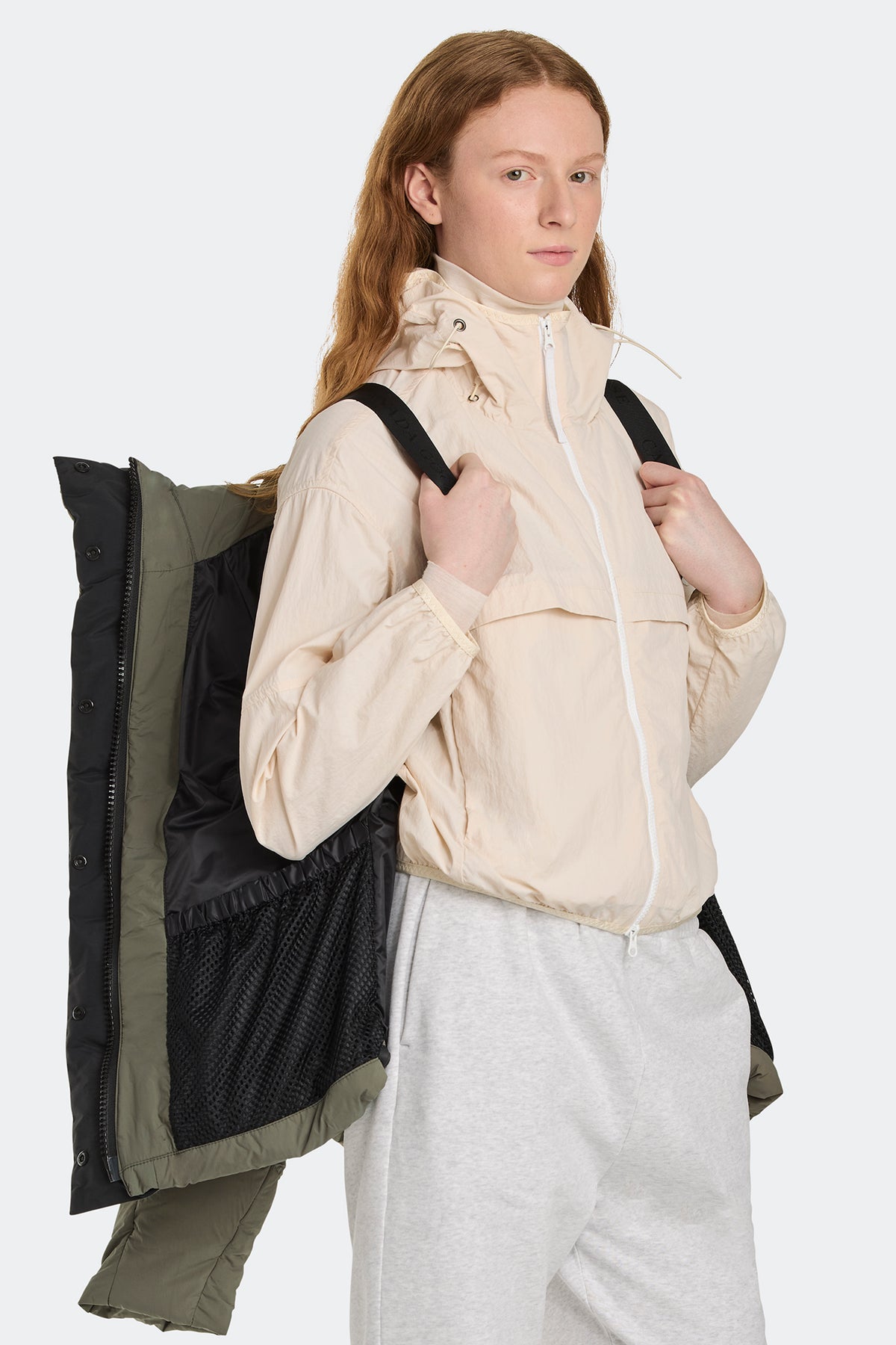 Junction Parka Black Disc - Smokey Sage 1664 - on_detail_01