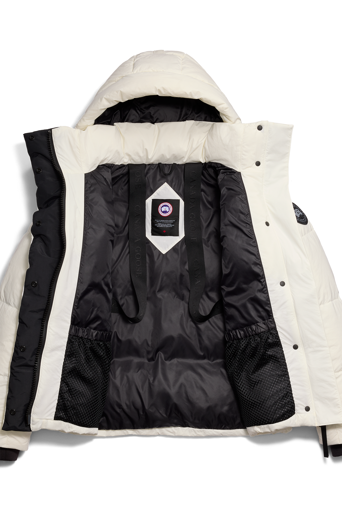 Junction Parka Black Disc - Northstar White 433 - off_detail_01
