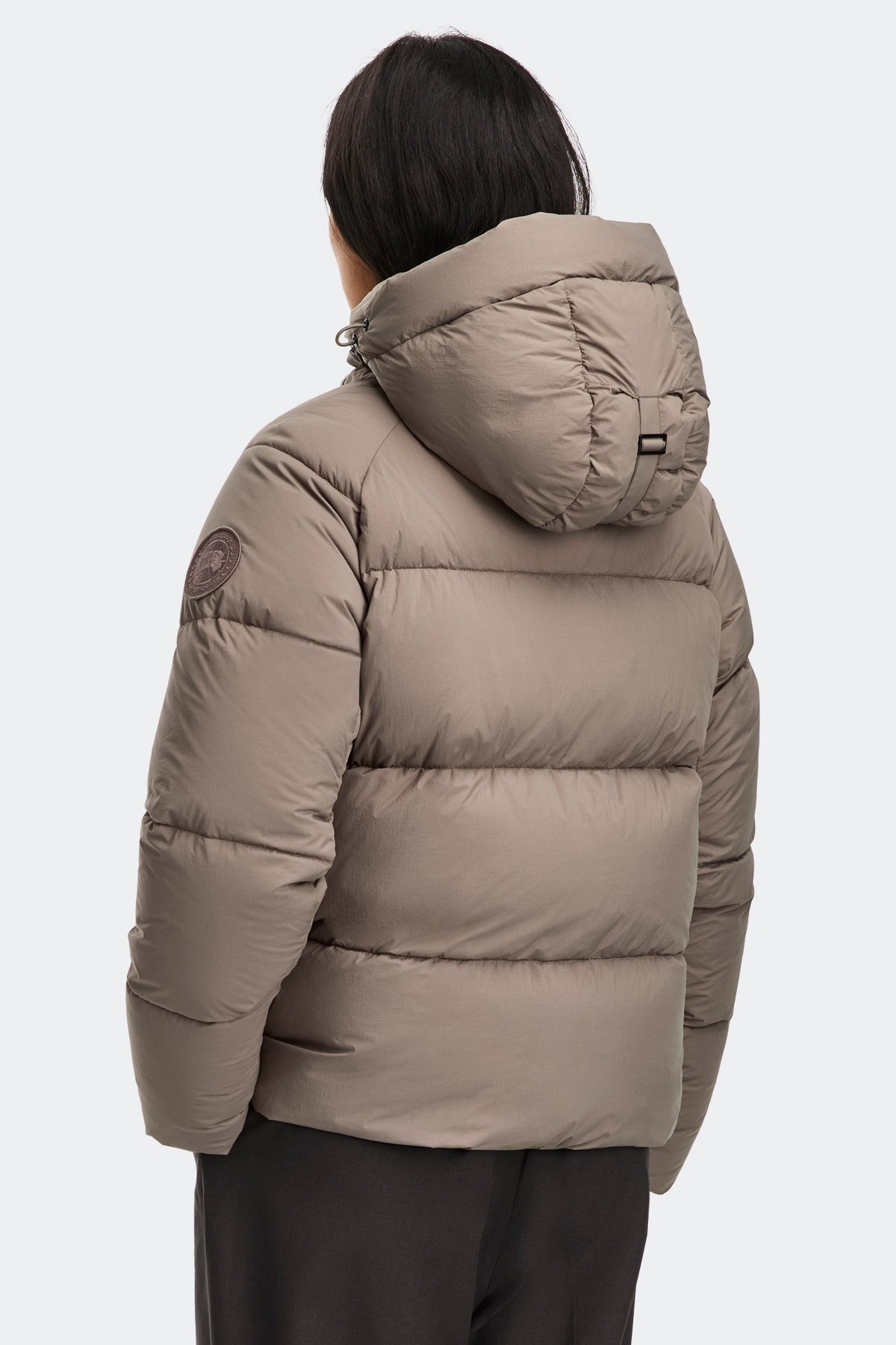 Junction Parka Tonal Disc - Taupe Grey 9394 - on_back_01