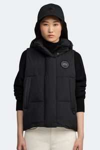 Junction Puffer Vest Black Disc - Black 9061 - on_front_01