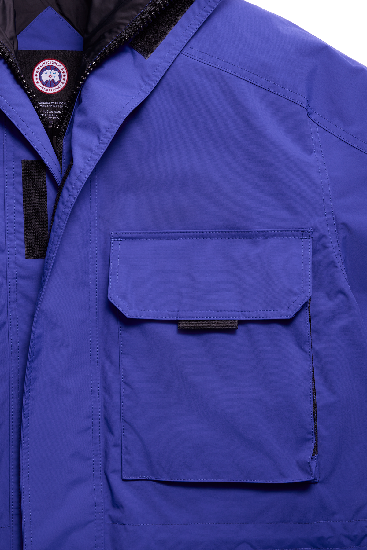 Vault Jacket - Azurite Blue 9118 - off_detail_01