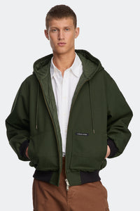 Beaumont Hoodie - Moss Khaki 9260 - on_front_01