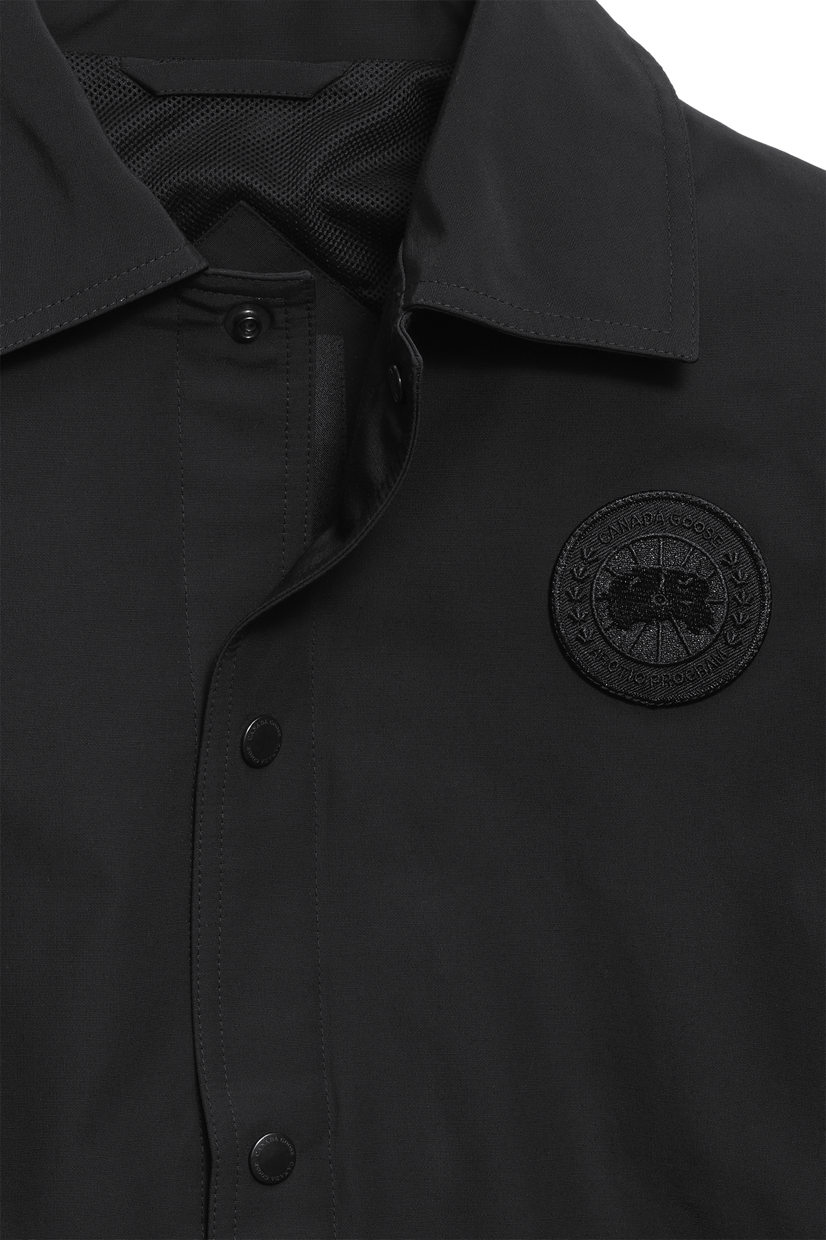 Regency Lightweight Jacket Tonal Disc - Black 9061 - off_detail_01