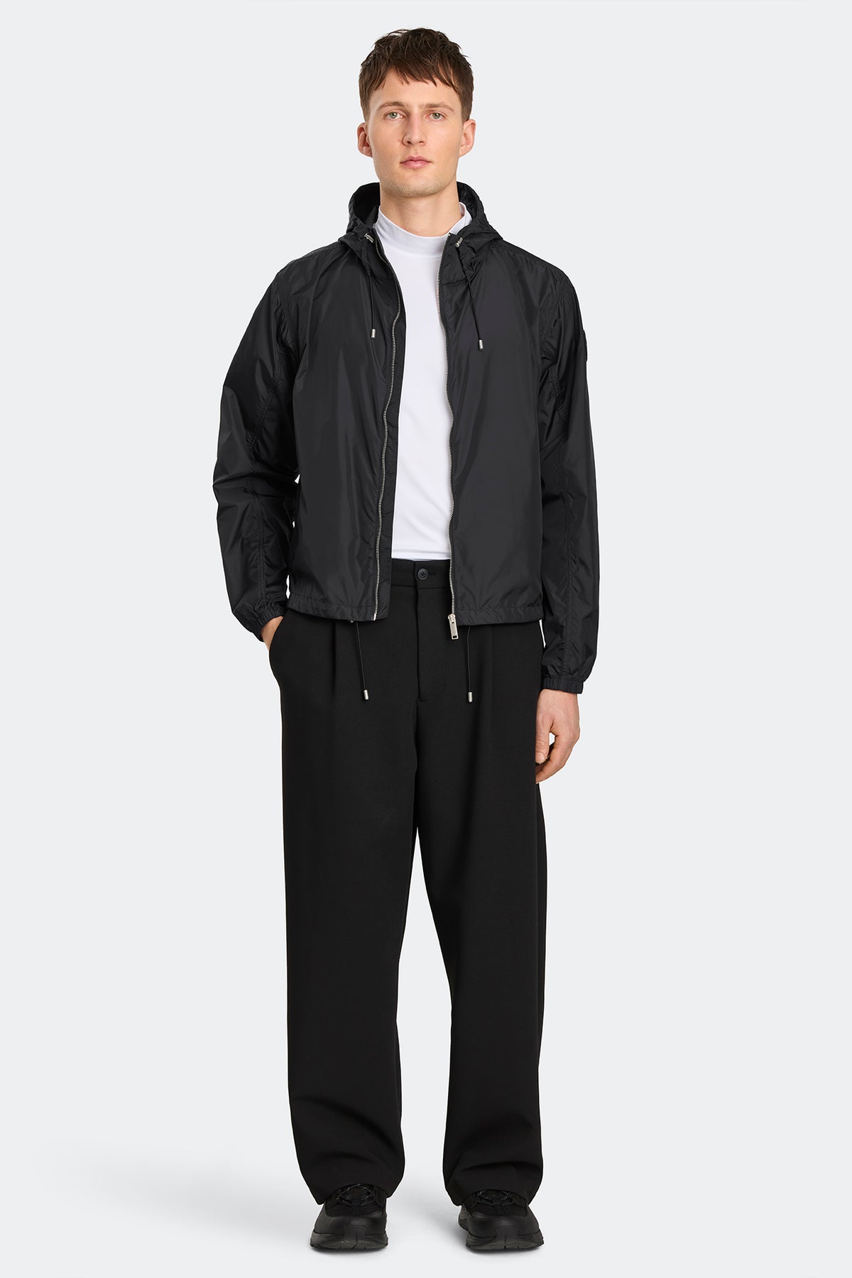 Drift  Lightweight Hoodie - Black 9061 - on_full_body_01