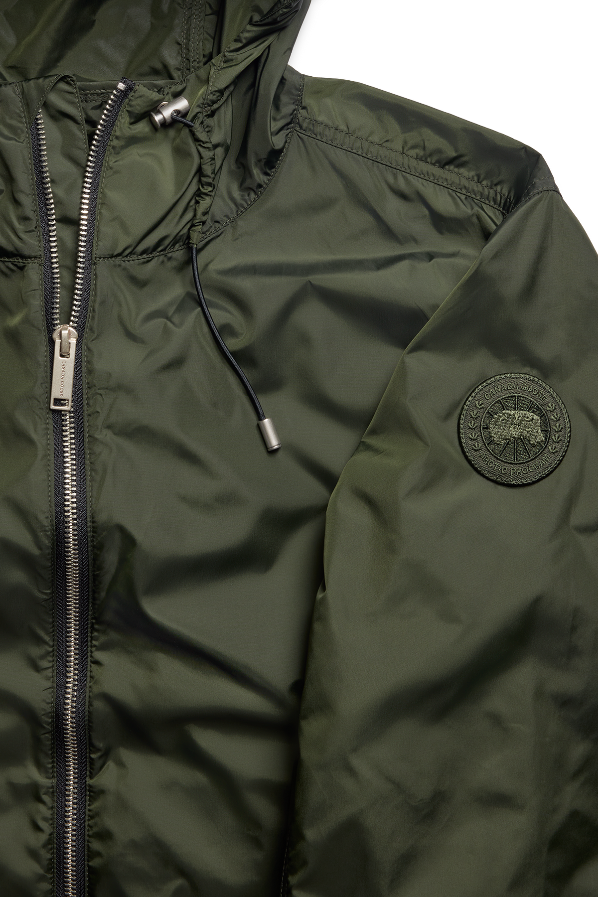 Drift  Lightweight Hoodie - Moss Khaki 9260 - off_detail_01