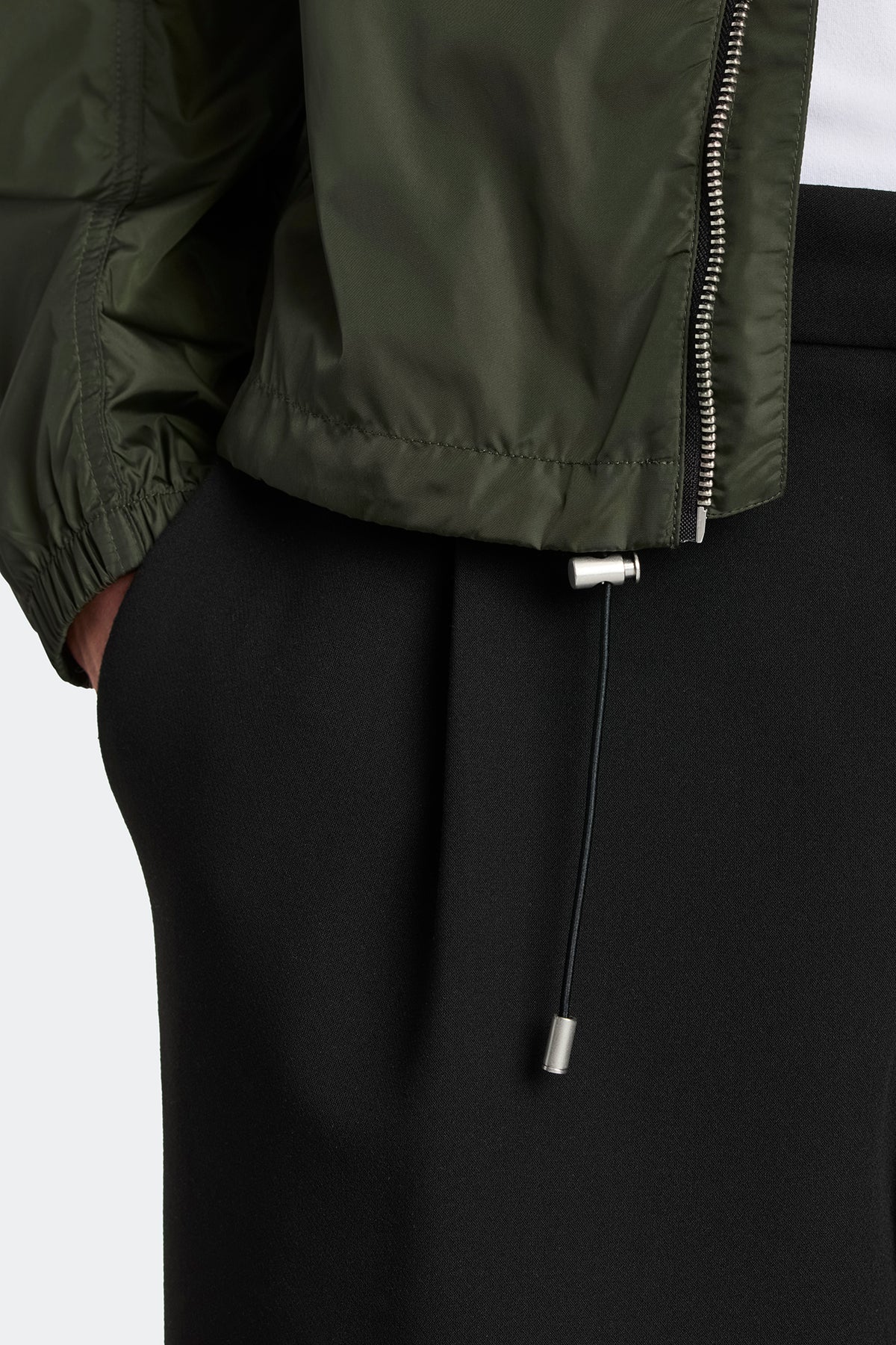 Drift  Lightweight Hoodie - Moss Khaki 9260 - on_detail_01