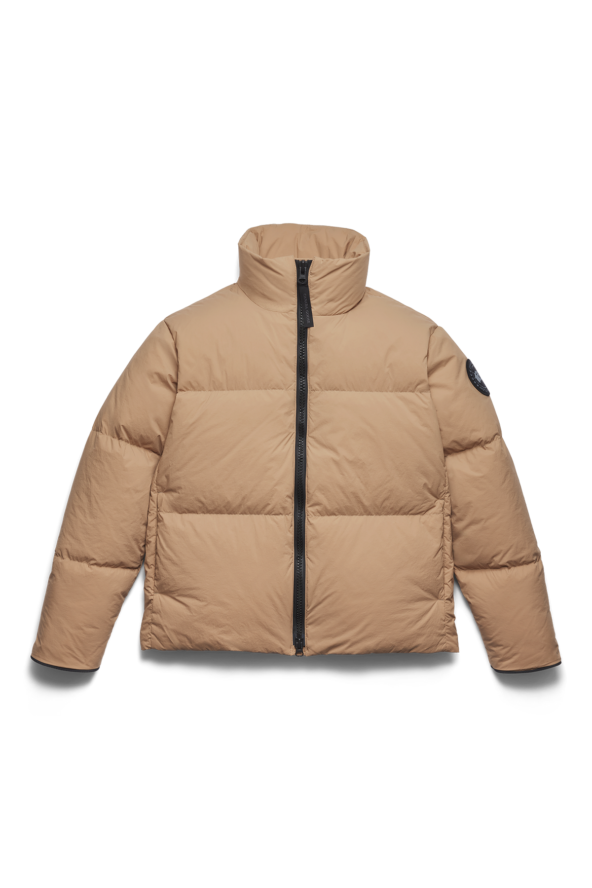 Lawrence Puffer Jacket Black Disc - Desert Sand 1483 - off_flat_lay_01