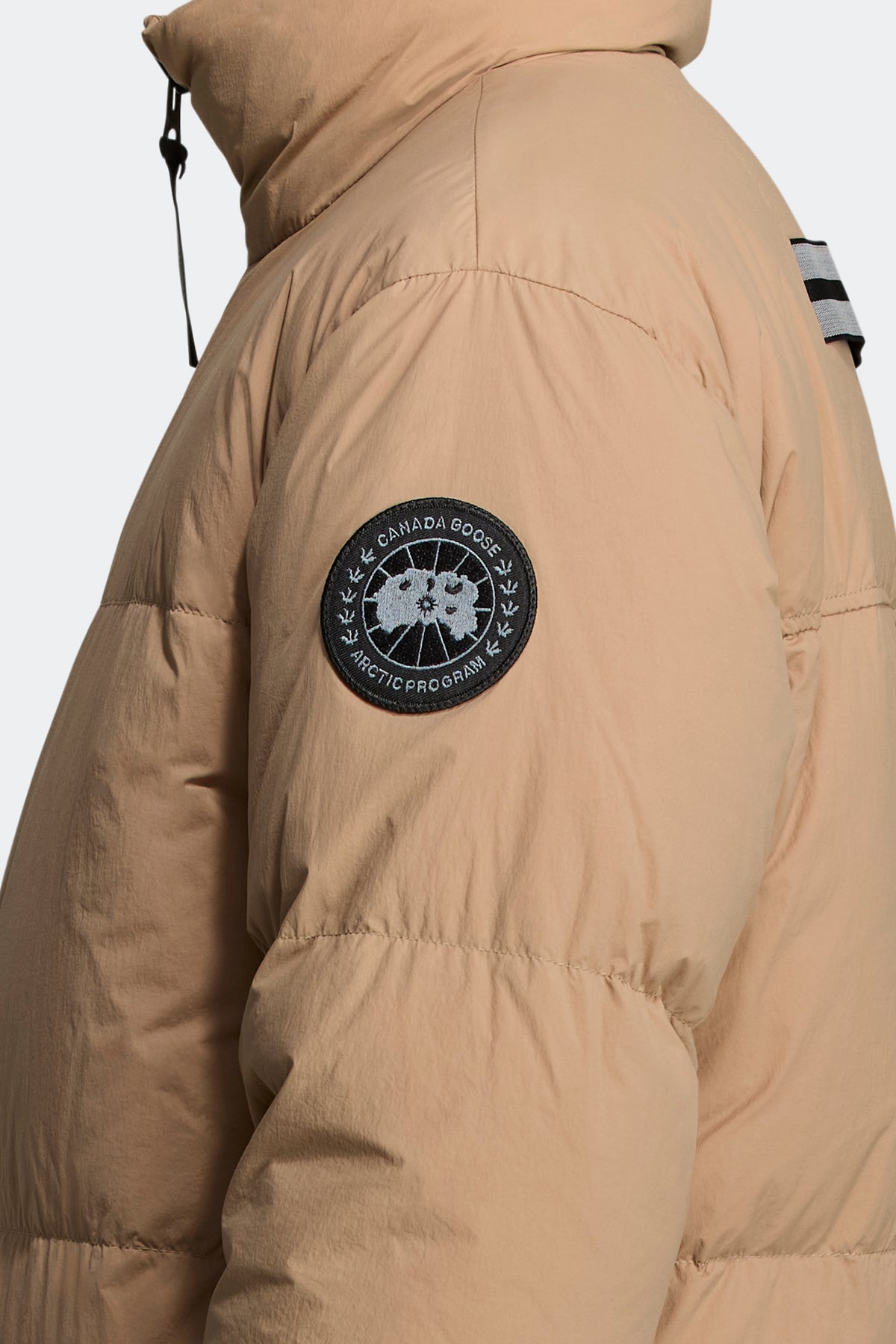 Lawrence Puffer Jacket Black Disc - Desert Sand 1483 - on_detail_01